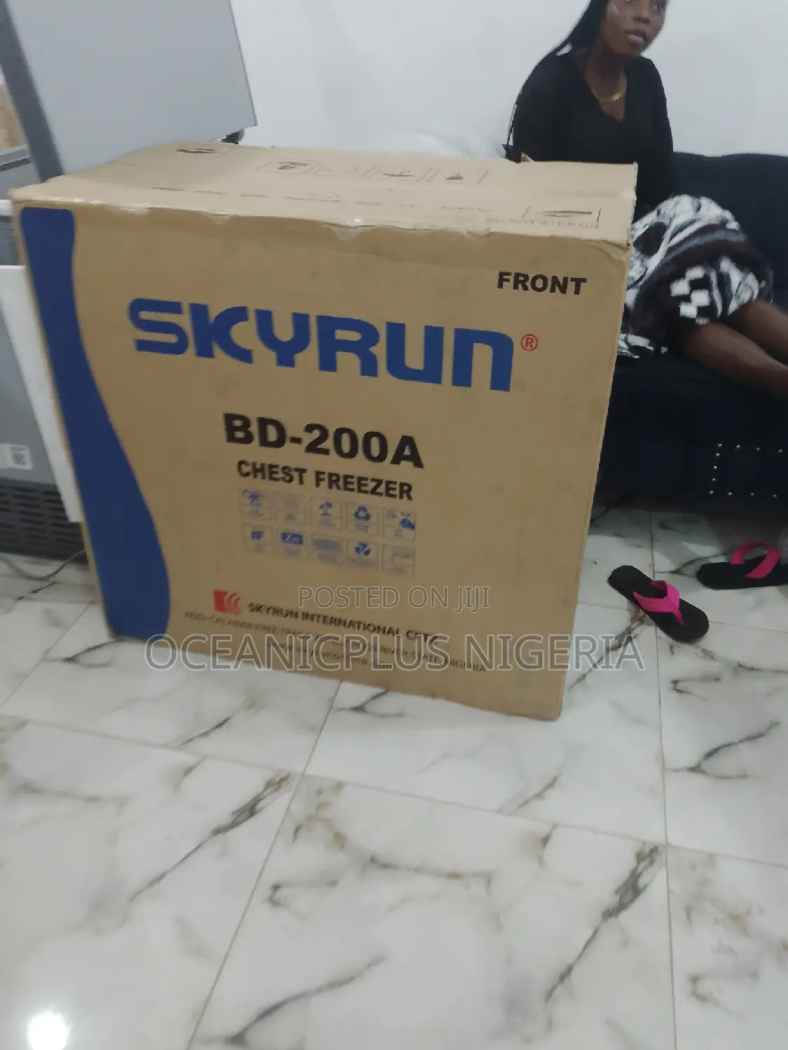 Consume Less Energy! SKYRUN 200 Litres Chest Freezer.