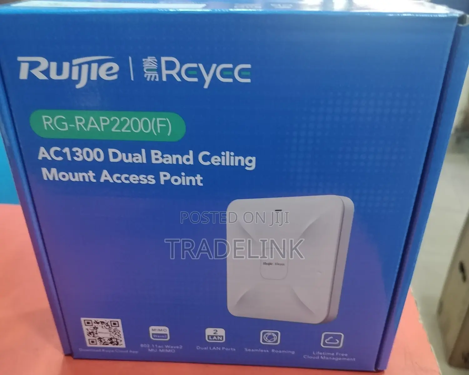 Rg-Rap2200(E) Reyee Wi-Fi 5 1267mbps Ceiling Access Point