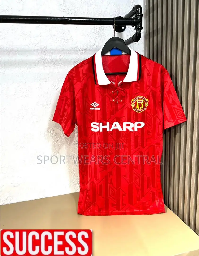 Men’S Manchester United 1992_1994 Home Vintage/Retro Jersey