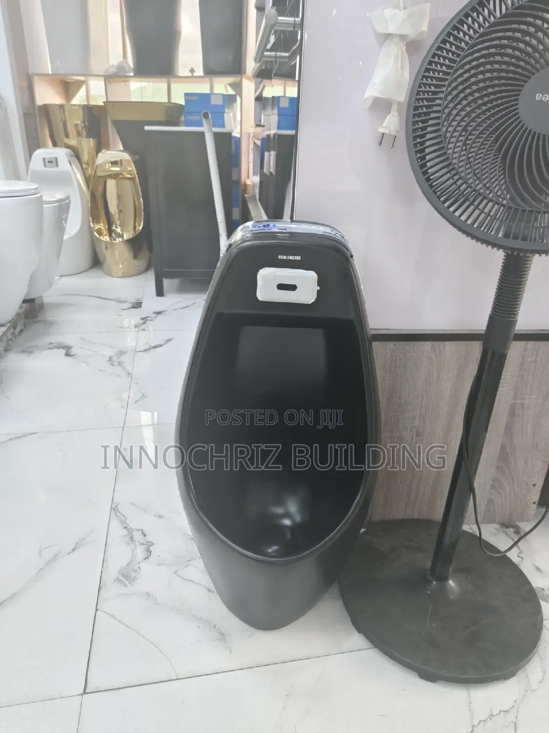 Black Urinal Bowl (SENSOR)