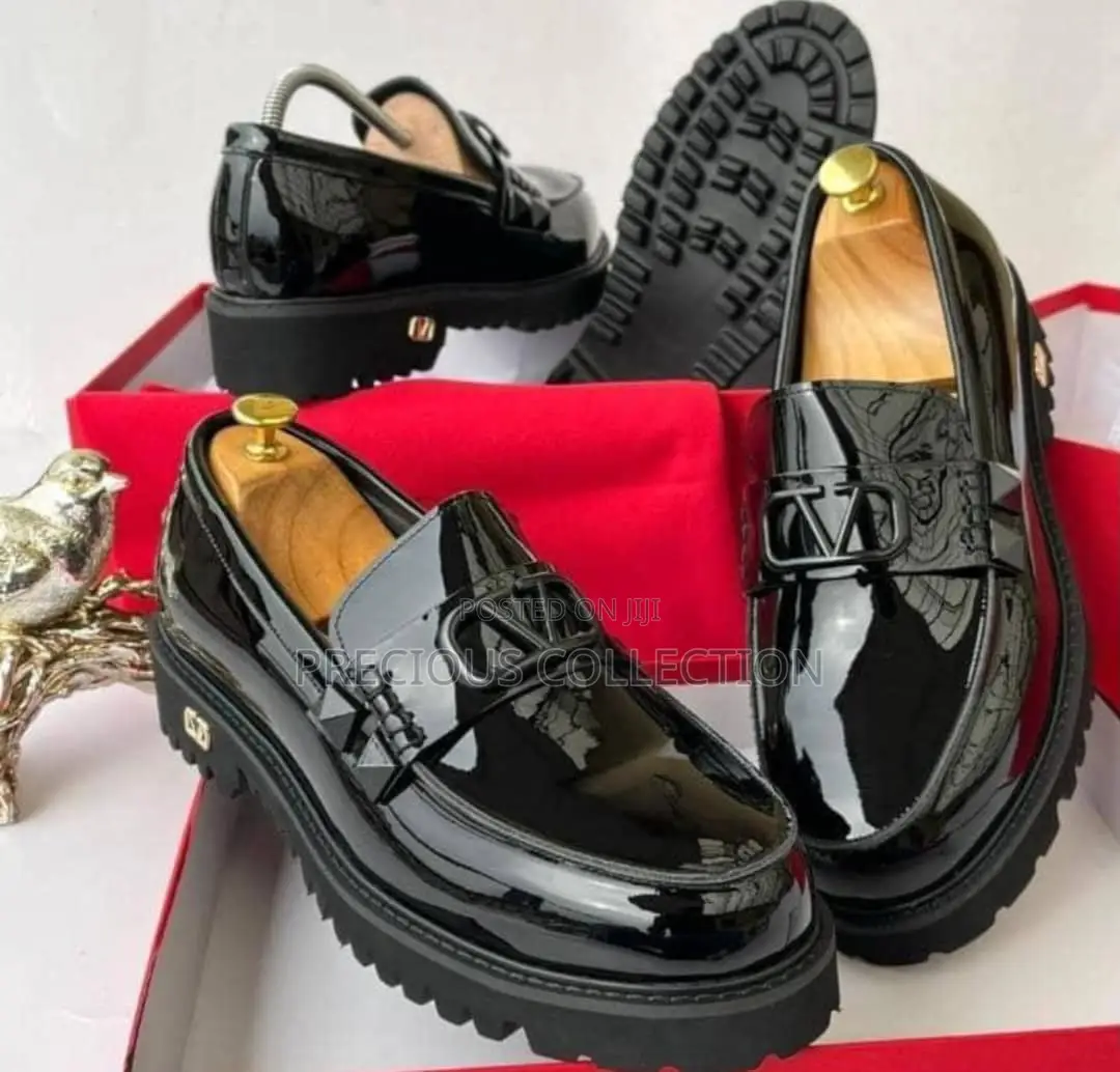 Men's Valentino Leather Shoes
