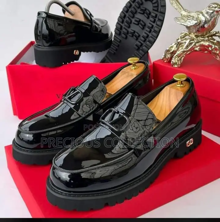 Men's Valentino Leather Shoes