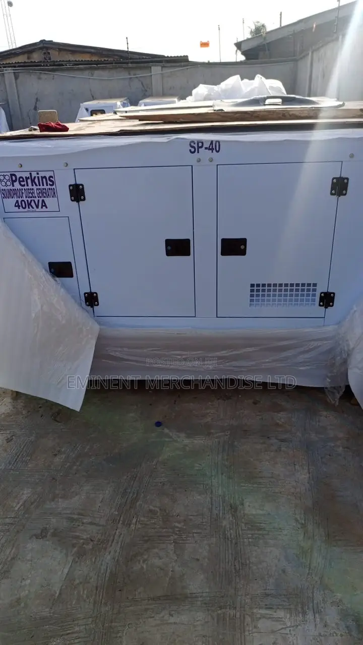 Perkins 40kva Soundproof Generator Sp40