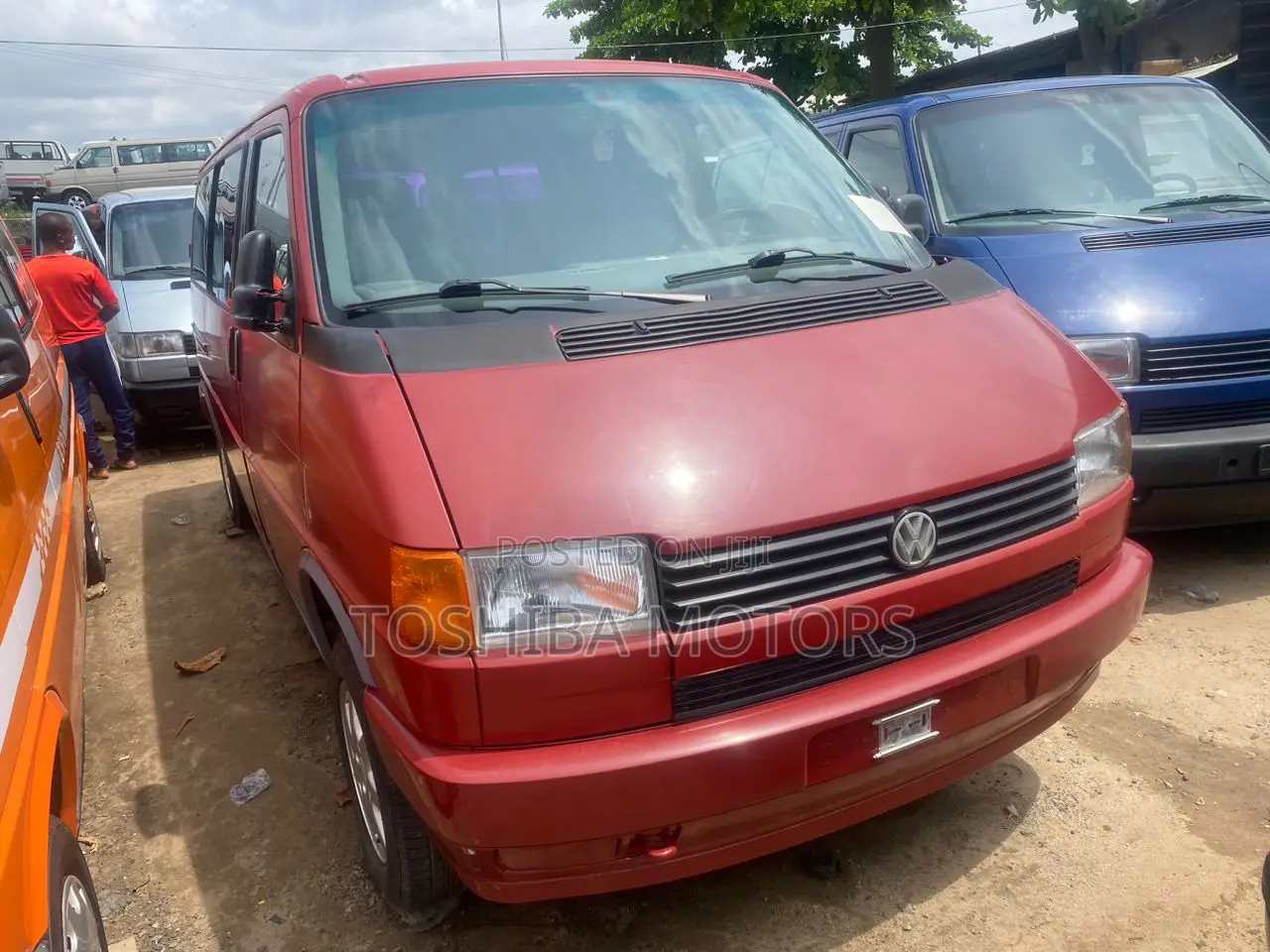 Volkswagen Transporter 2004 Red