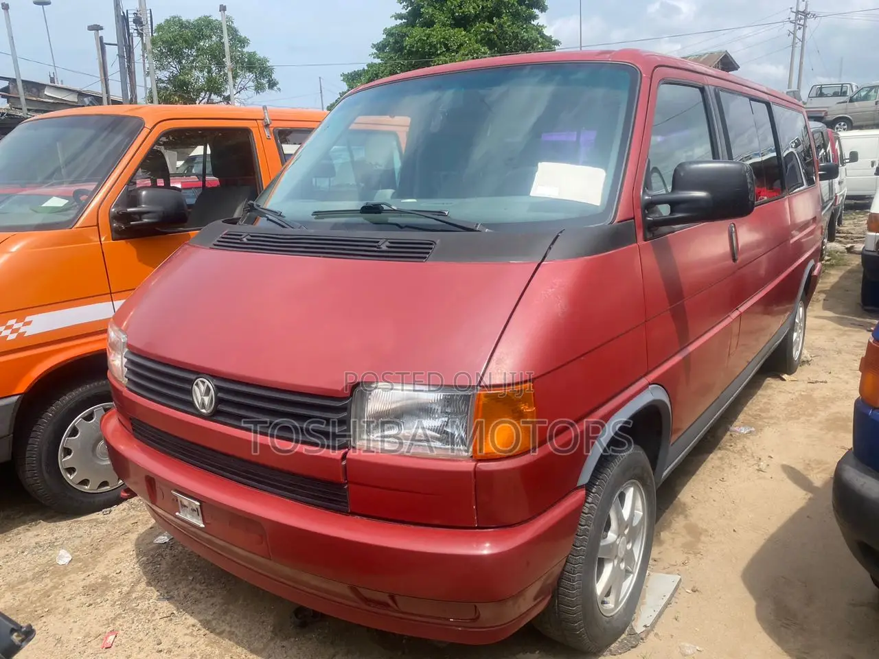Volkswagen Transporter 2004 Red