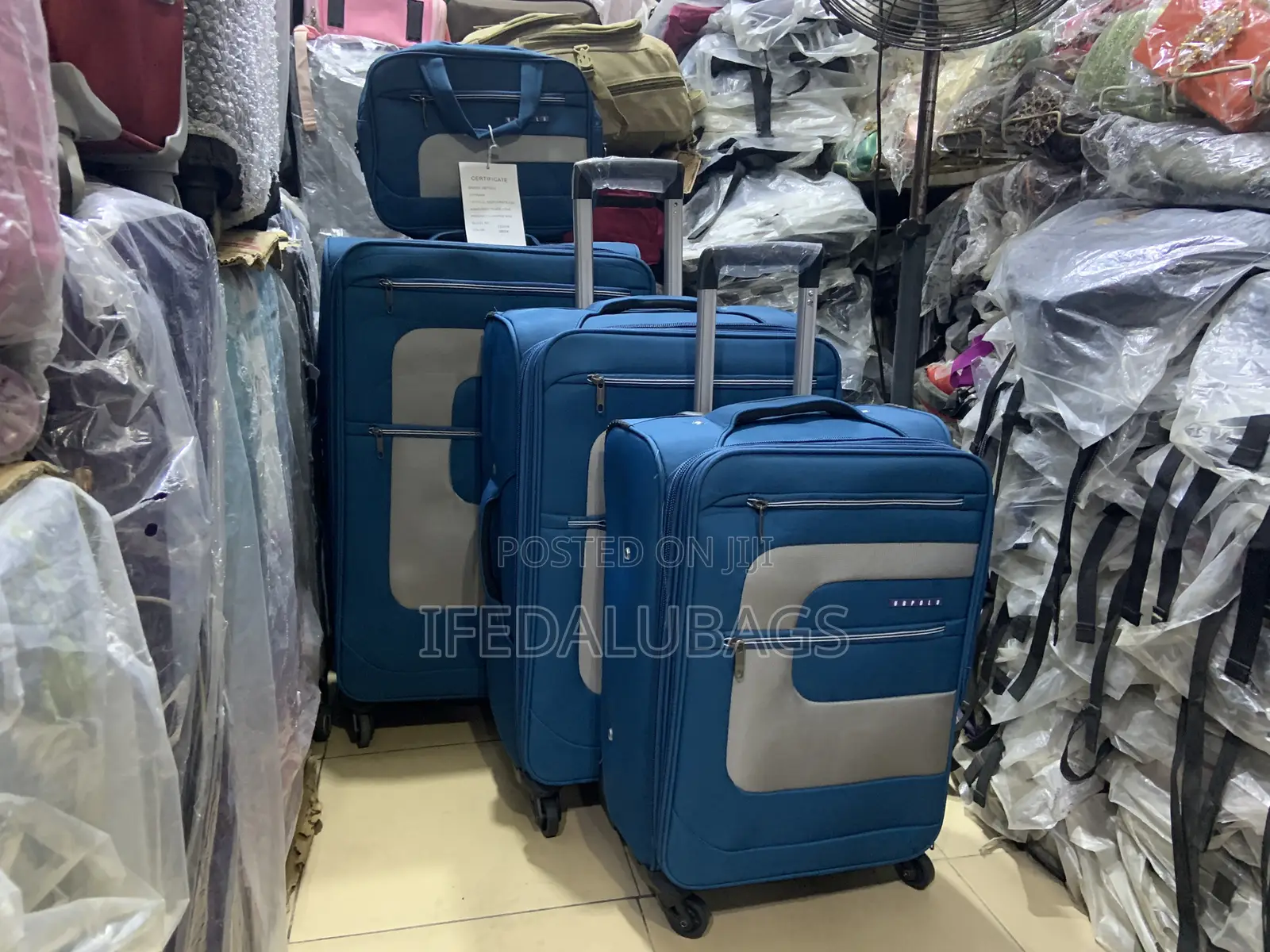Set of Quality Travel Luggage With Kit
