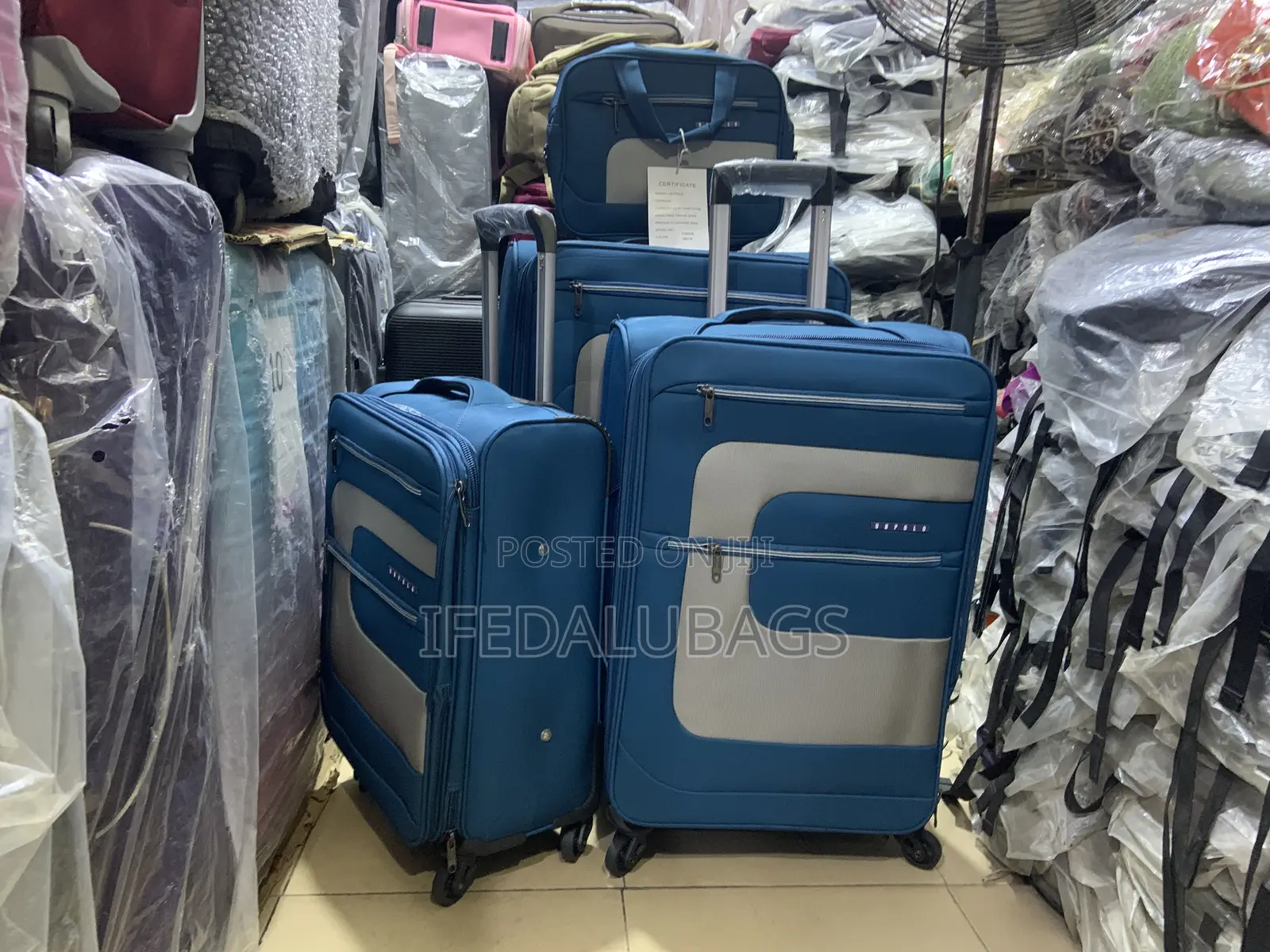 Set of Quality Travel Luggage With Kit