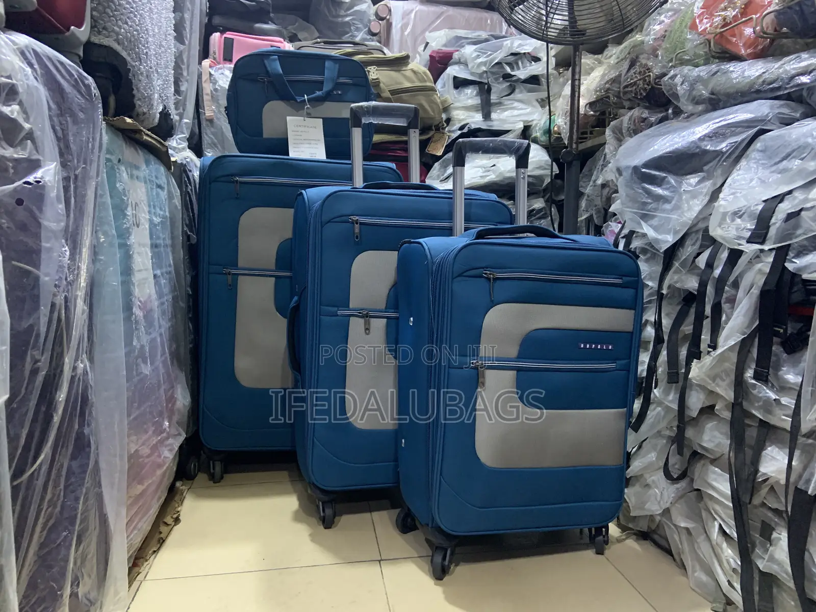 Set of Quality Travel Luggage With Kit