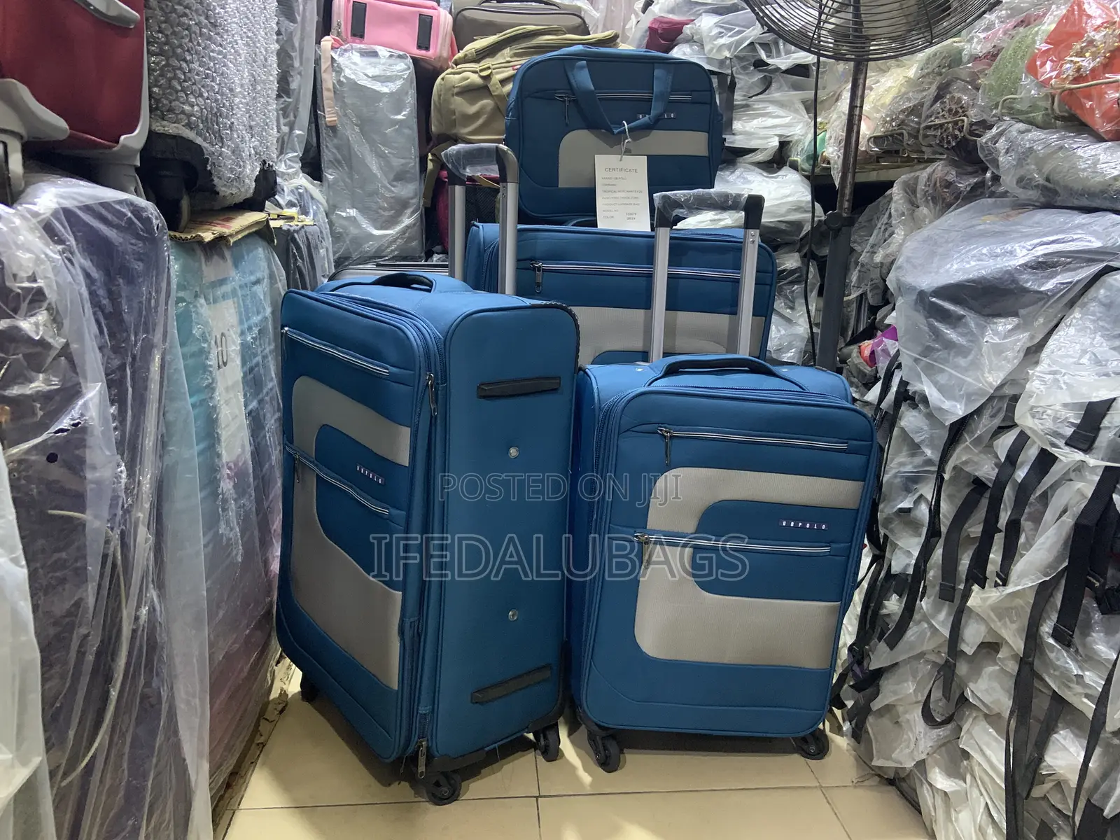 Set of Quality Travel Luggage With Kit