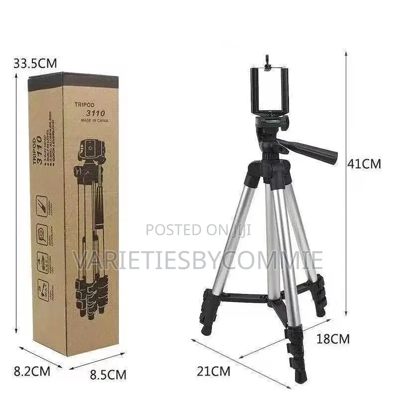Adjustable Phone Tripod Stand/Holder