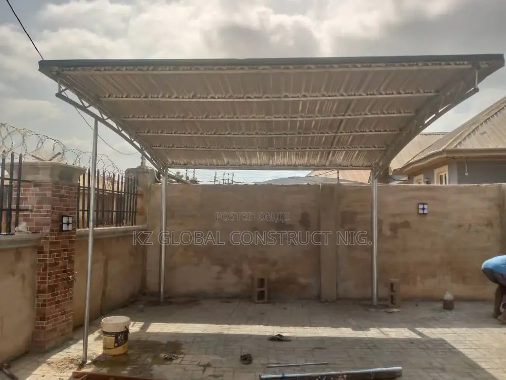 Carport With Aluminum Roof Coverings