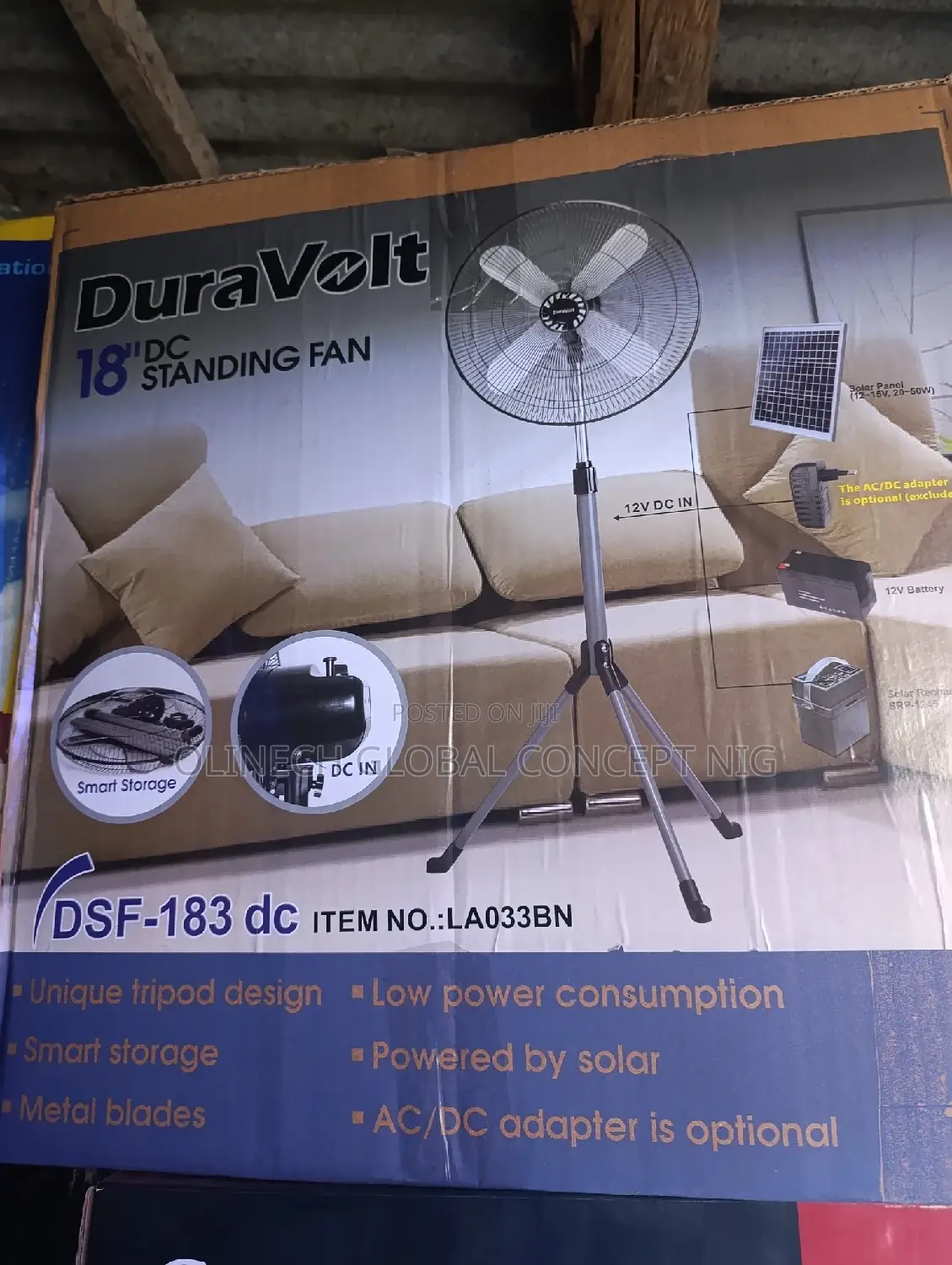18 Inches Duravolt Standing Fan