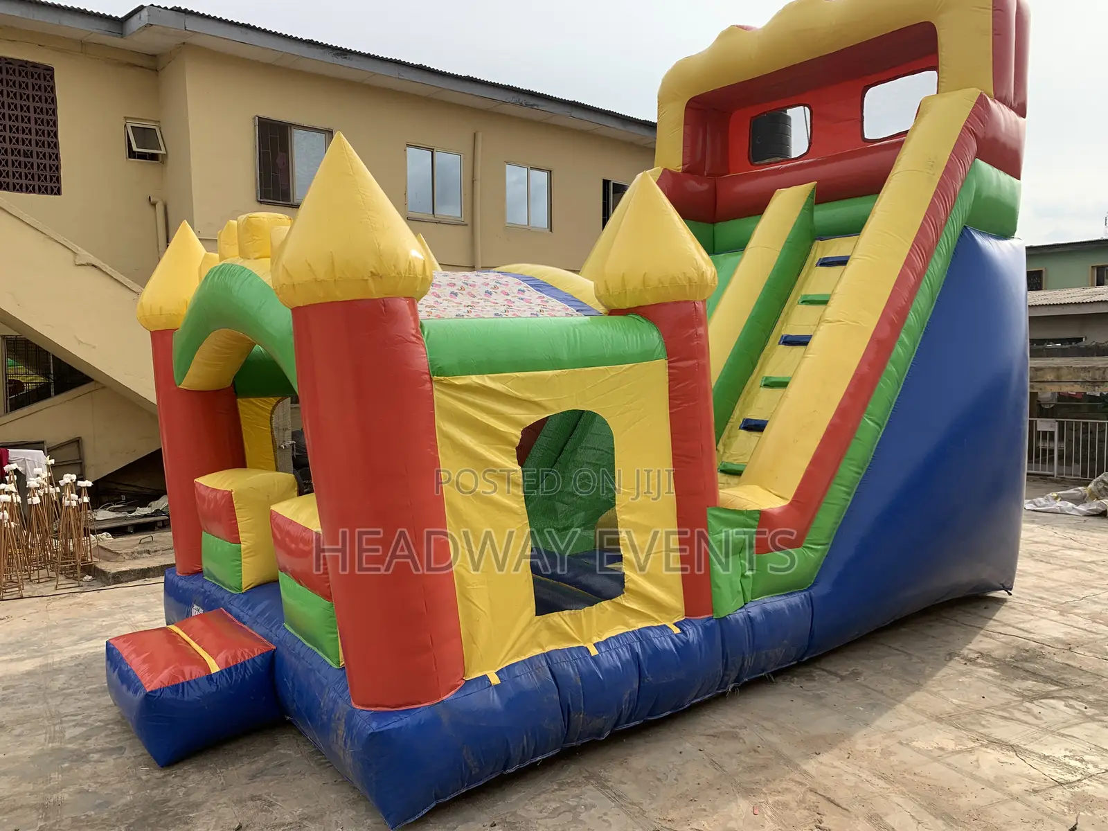 Slide and Bouncer Bouncing Castle Available for RENT SALES
