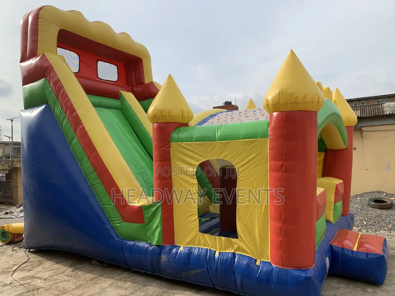 Slide and Bouncer Bouncing Castle Available for RENT SALES