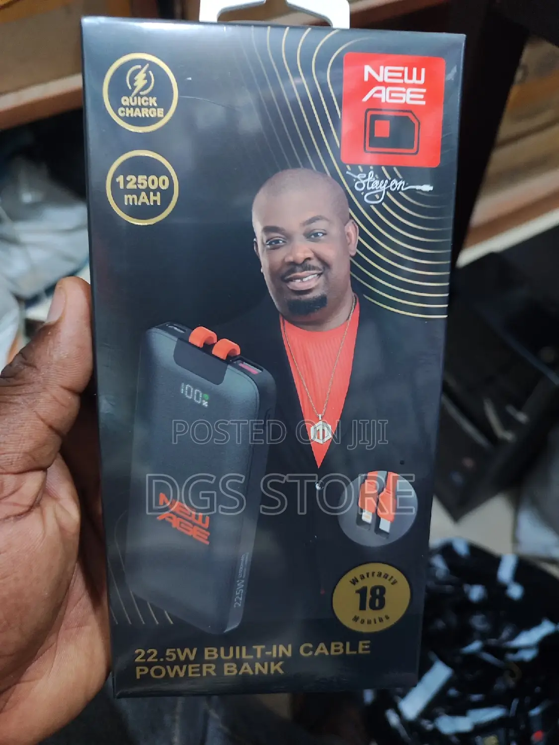 New Age 12,500mah J175 Power Bank
