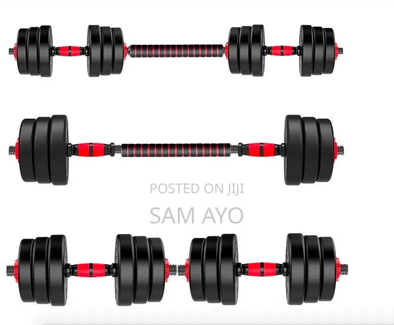 20kg Dumbbell Set With Barbell Extension Dumbell