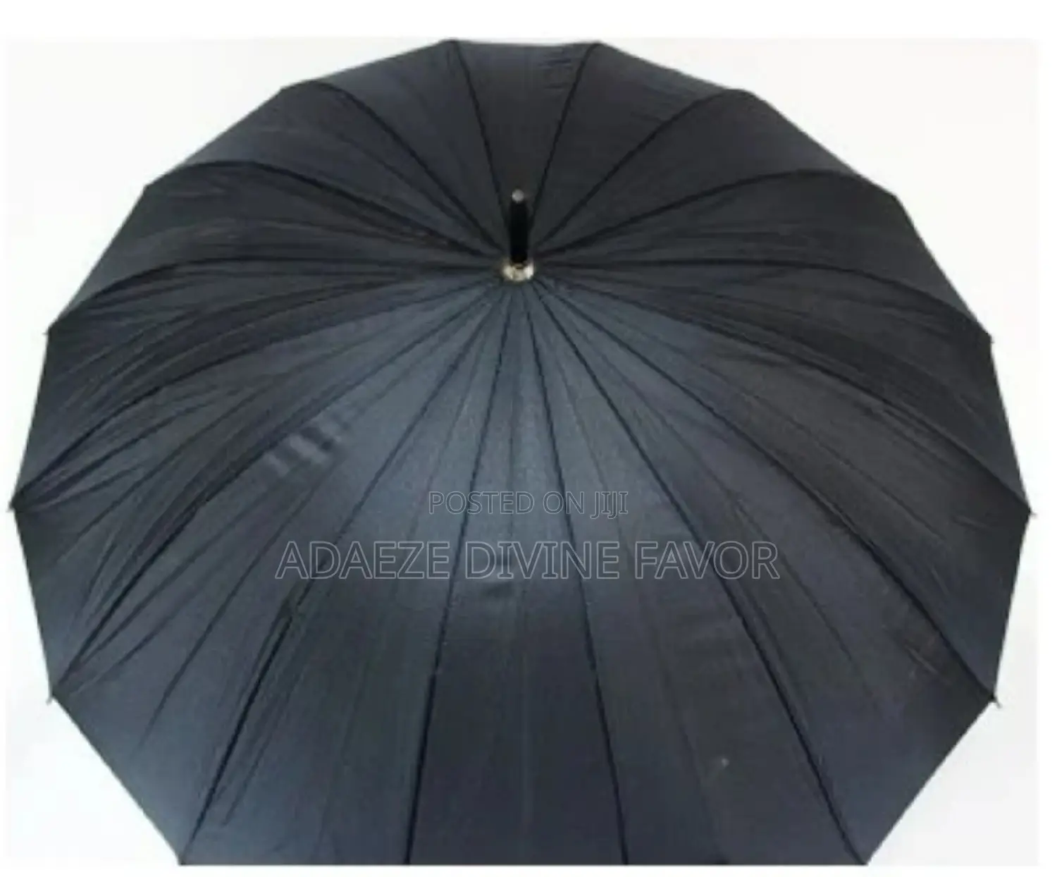 New 160cm Parabolic Umbrella (Black Color)