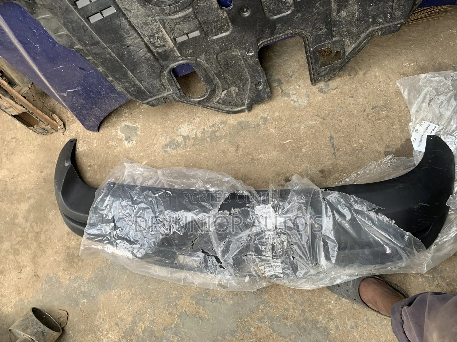 Down Bumper Kia Rio 2012