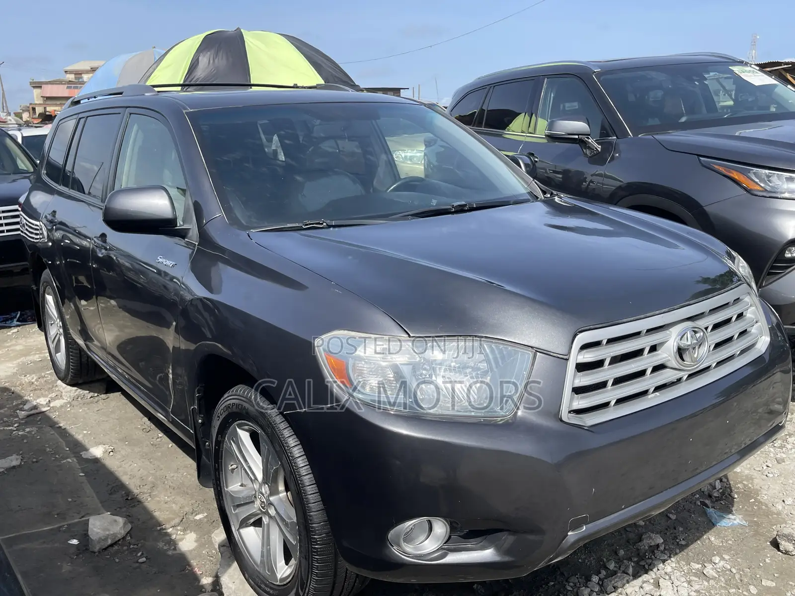 Toyota Highlander 2010 Gray