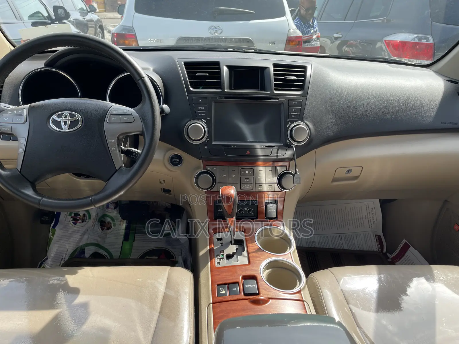 Toyota Highlander 2009 Gold
