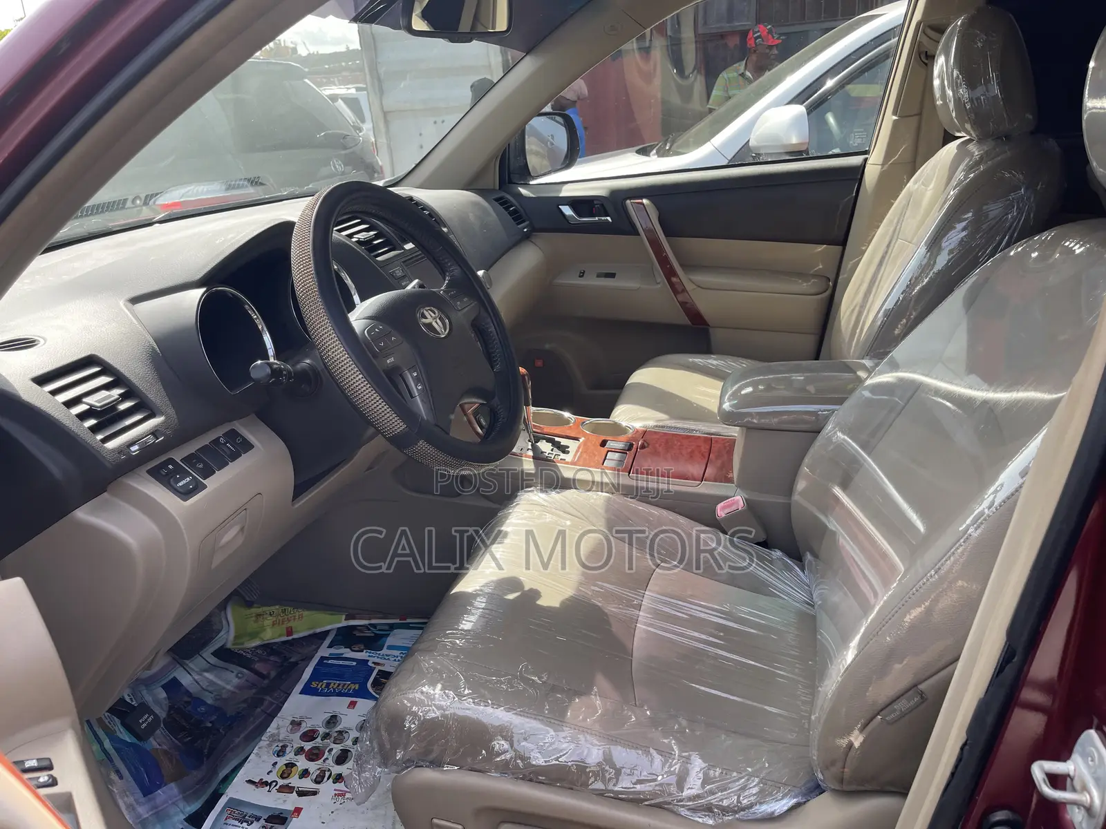 Toyota Highlander 2009 Red