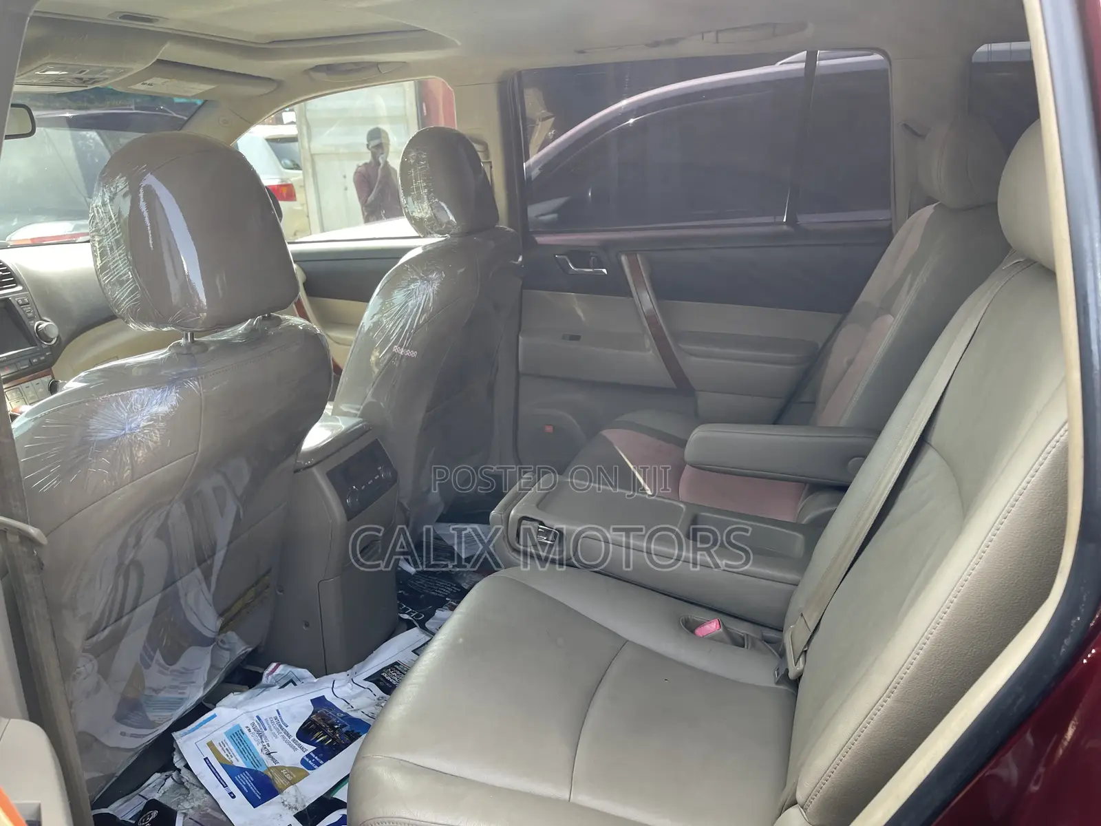 Toyota Highlander 2009 Red