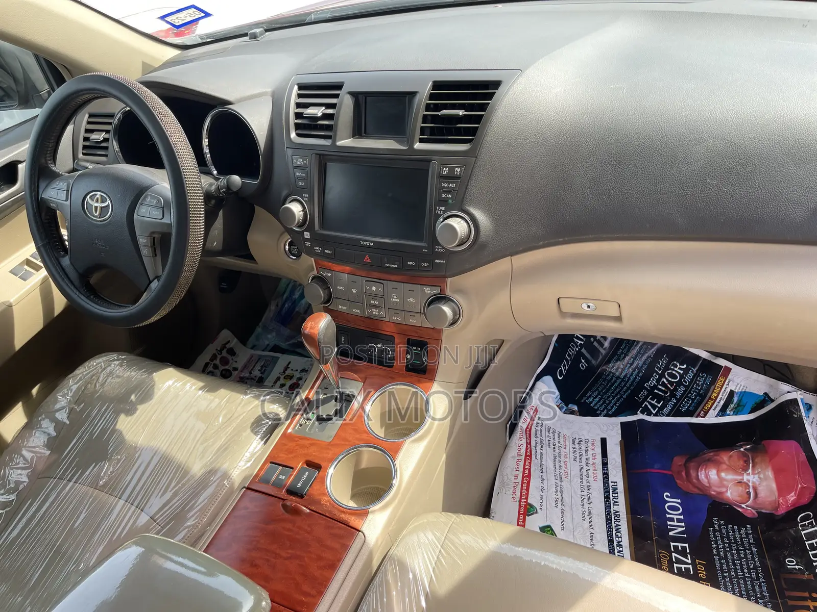 Toyota Highlander 2009 Red