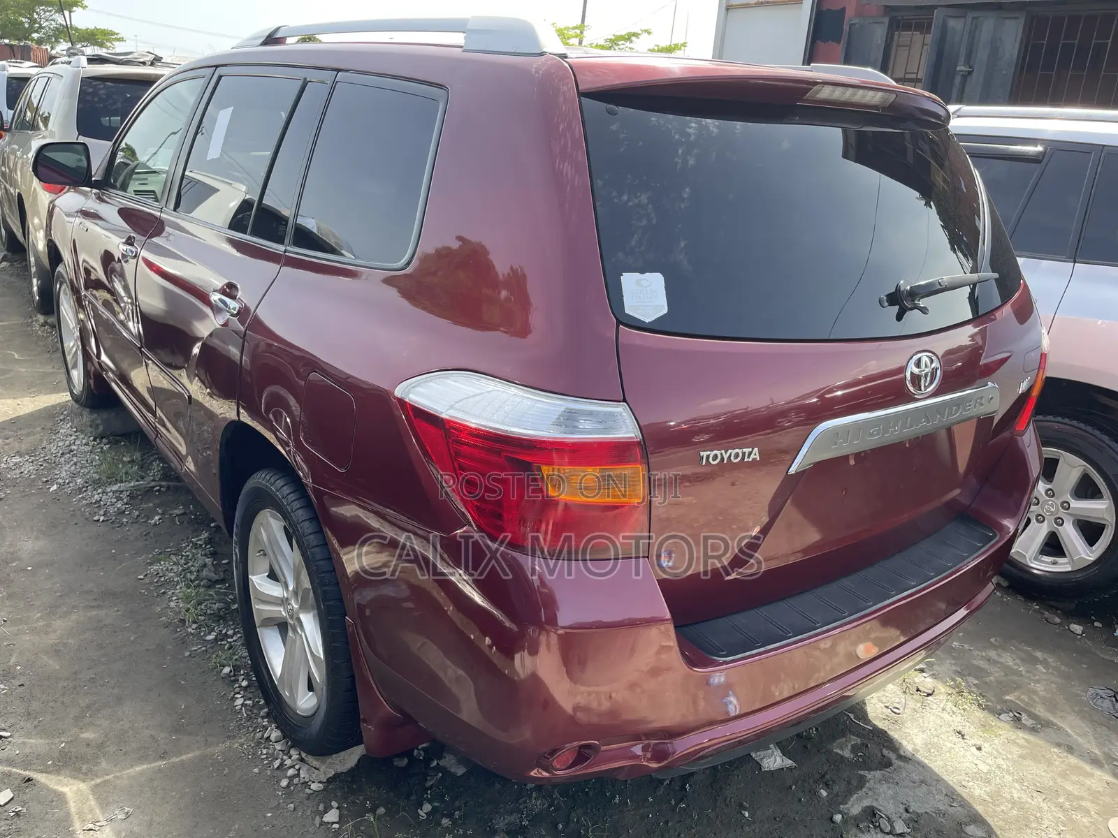 Toyota Highlander 2009 Red