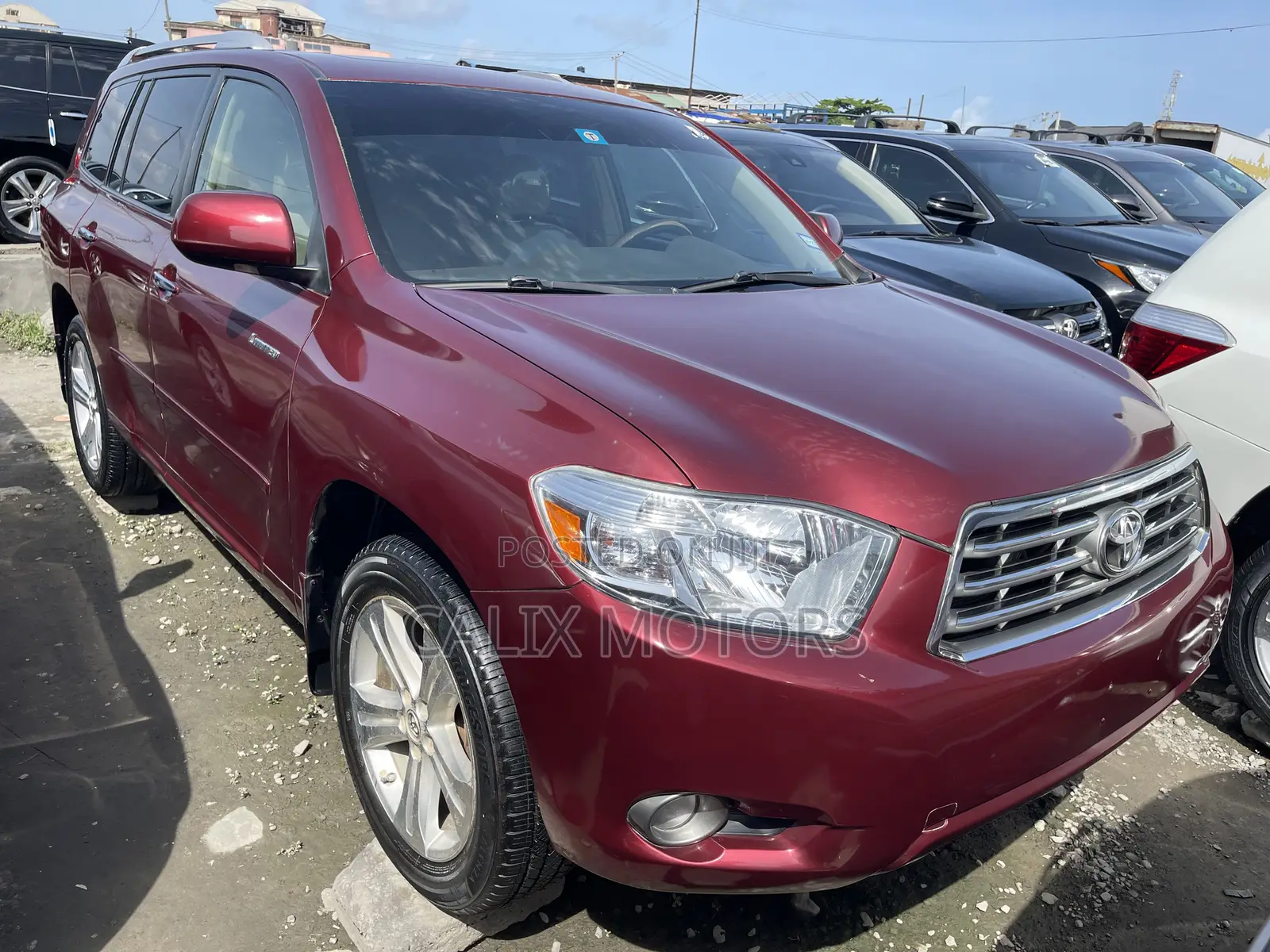 Toyota Highlander 2009 Red