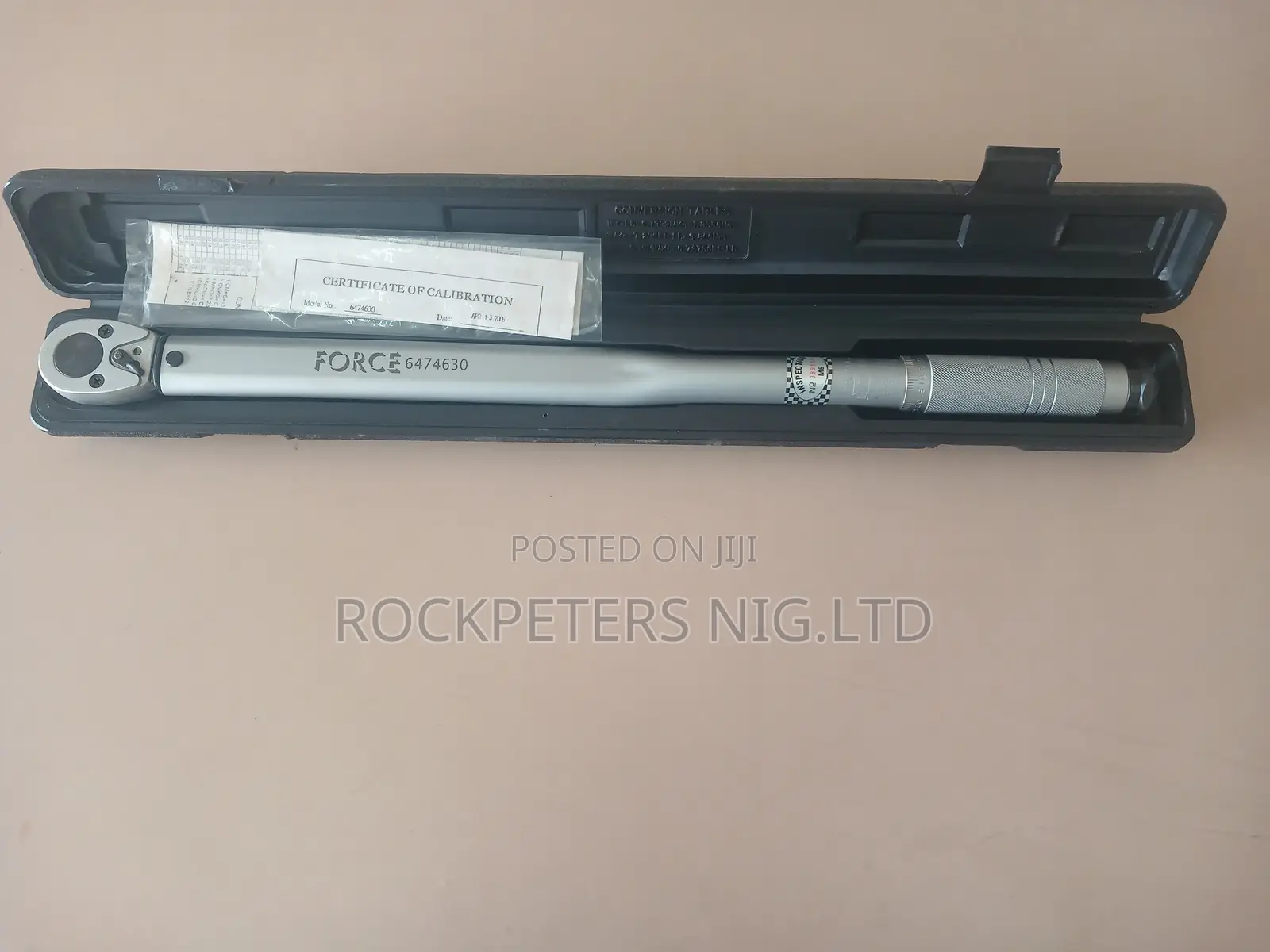 FORCE 1⁄2" Torque Wrench 6474630, 70- 350nm