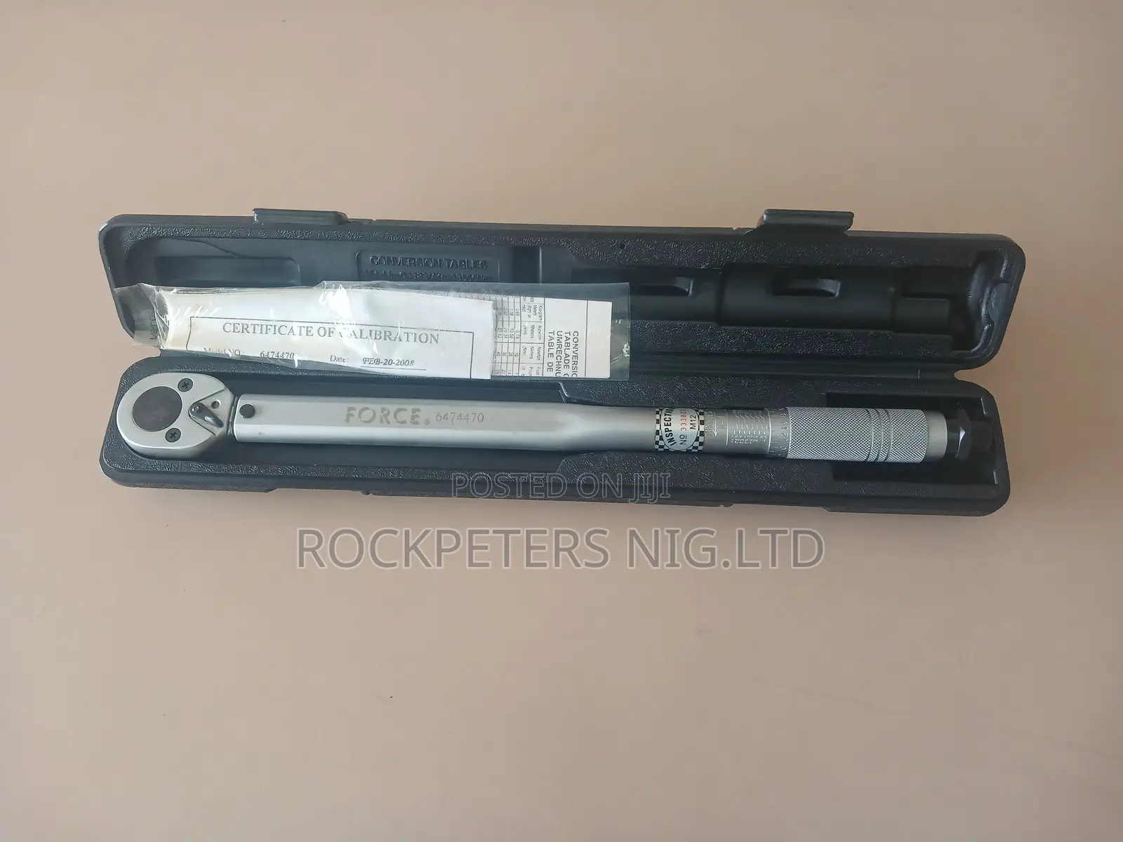 FORCE 6474470 Torque Wrench 12.5 (1/2") Mm (Inch) 42-210 Nm