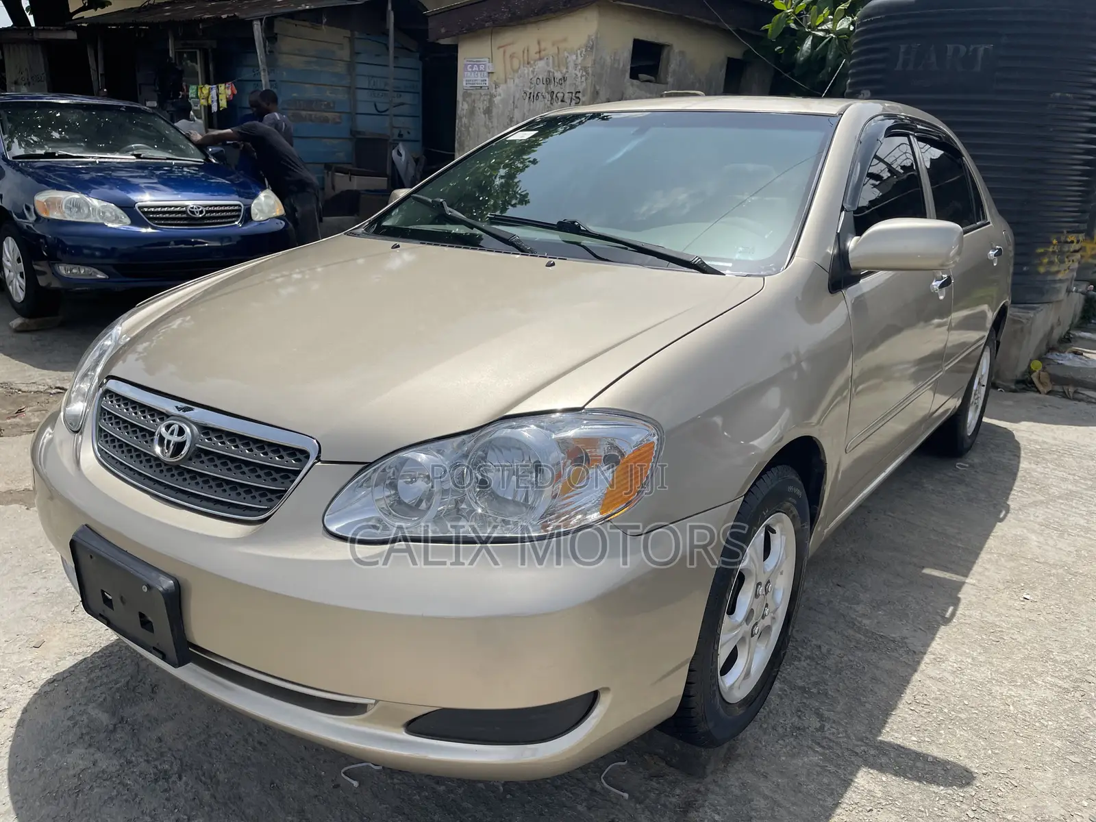 Toyota Corolla 2007 Gold