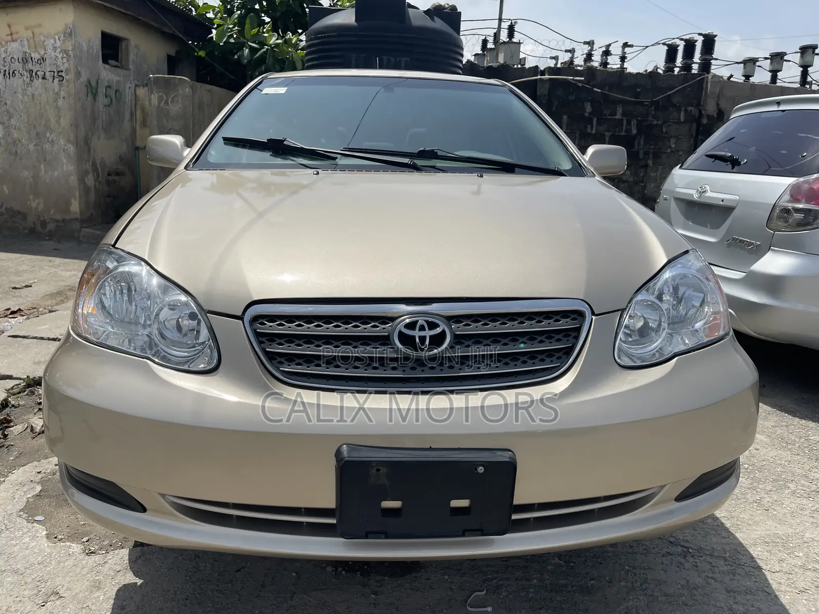 Toyota Corolla 2007 Gold