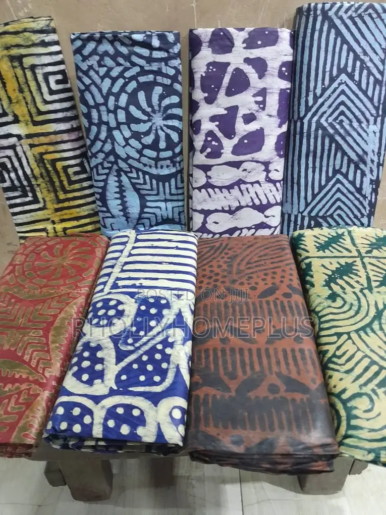 Pure Kampala Adire Fabrics Materials 5 Yards(100% Cotton)