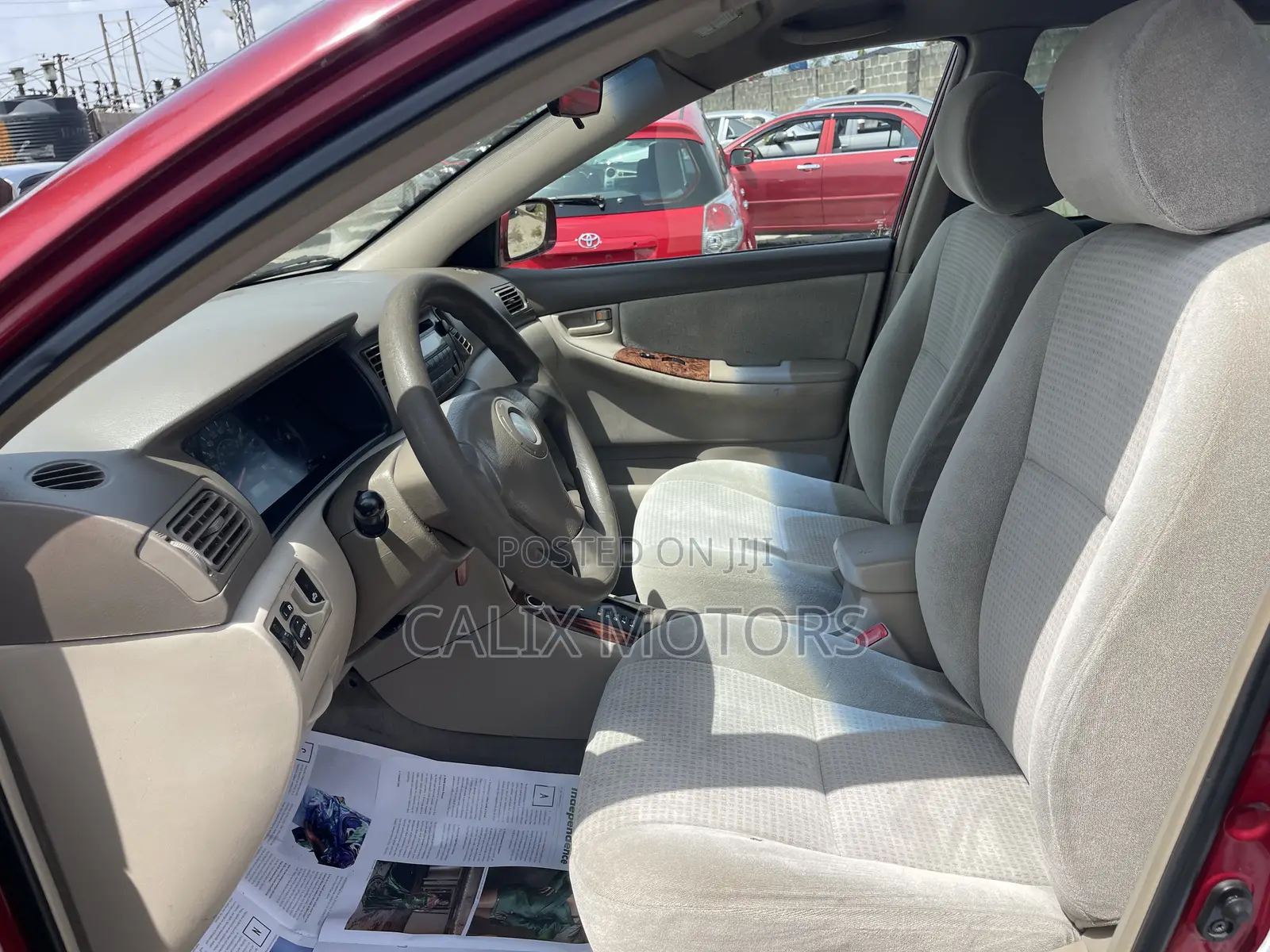 Toyota Corolla 2007 Red