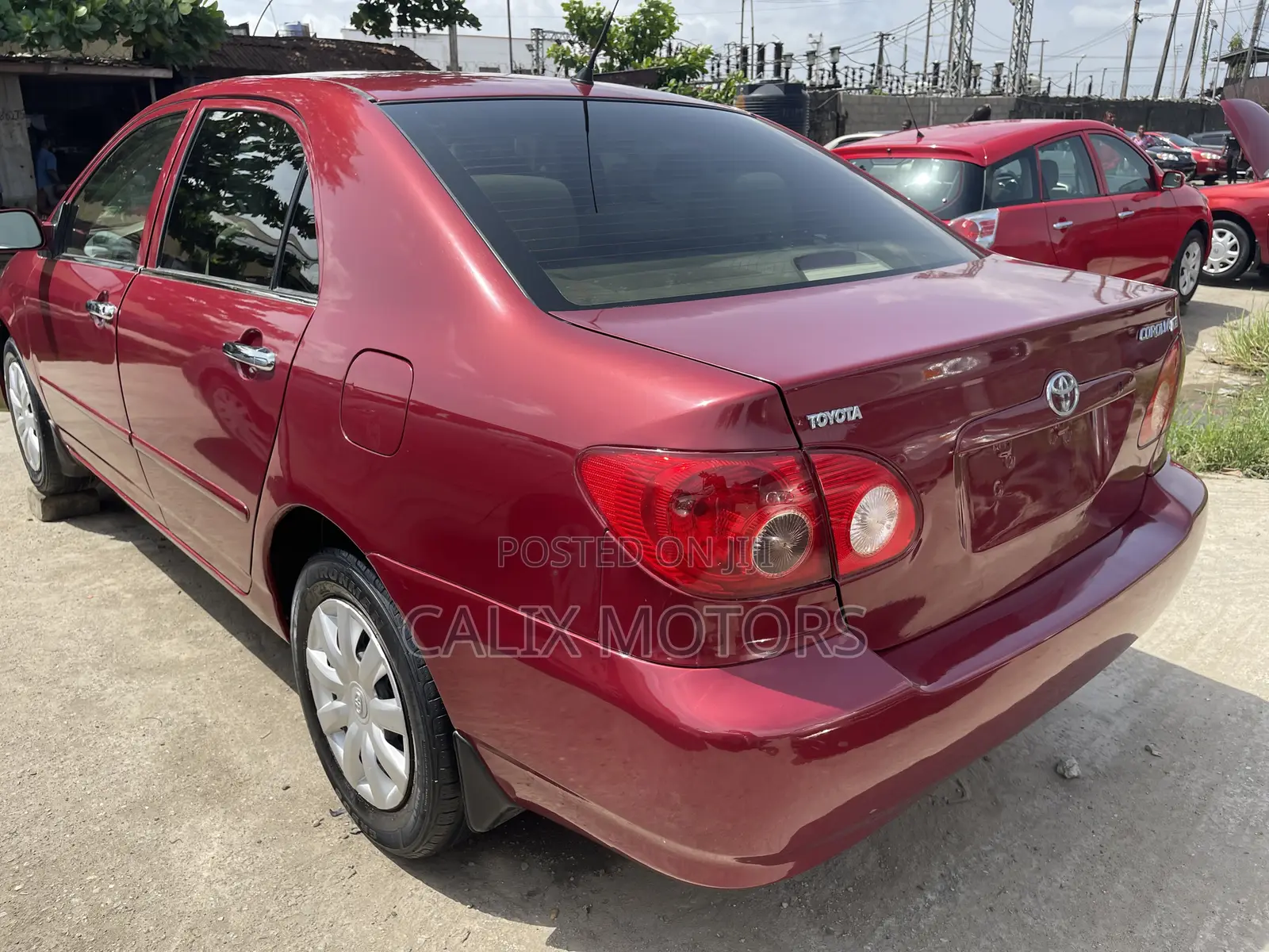 Toyota Corolla 2007 Red