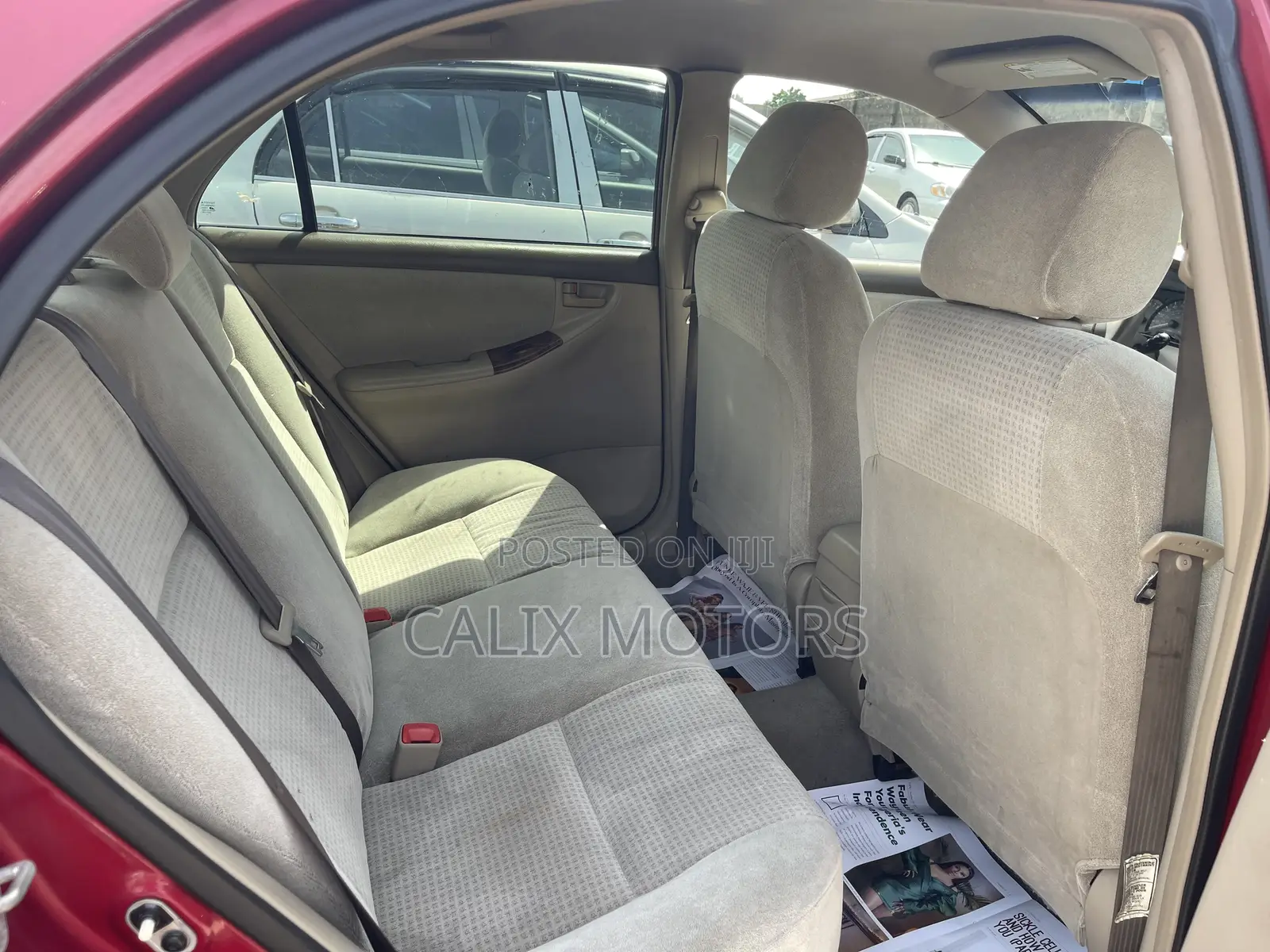 Toyota Corolla 2007 Red