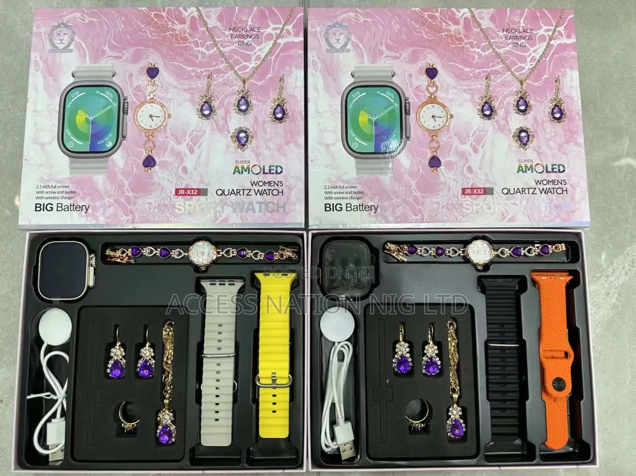 Jr-X32 2.2inch Full Screen Women’S Quartz Watch for Sport