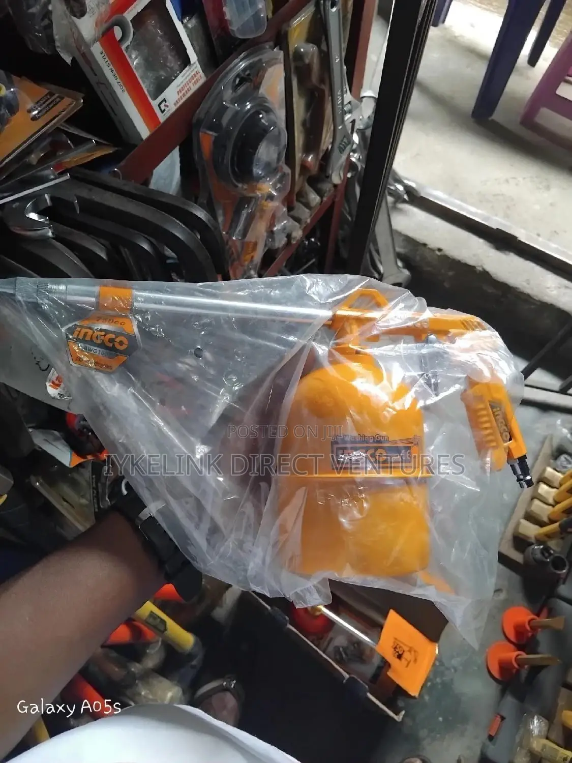 Air Washing Gun