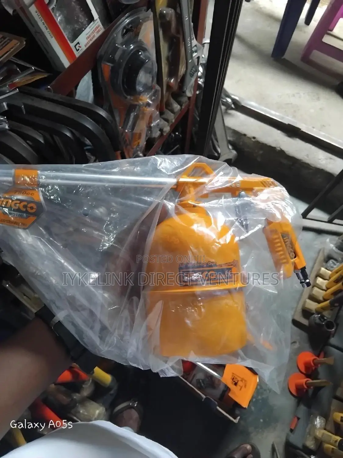 Air Washing Gun