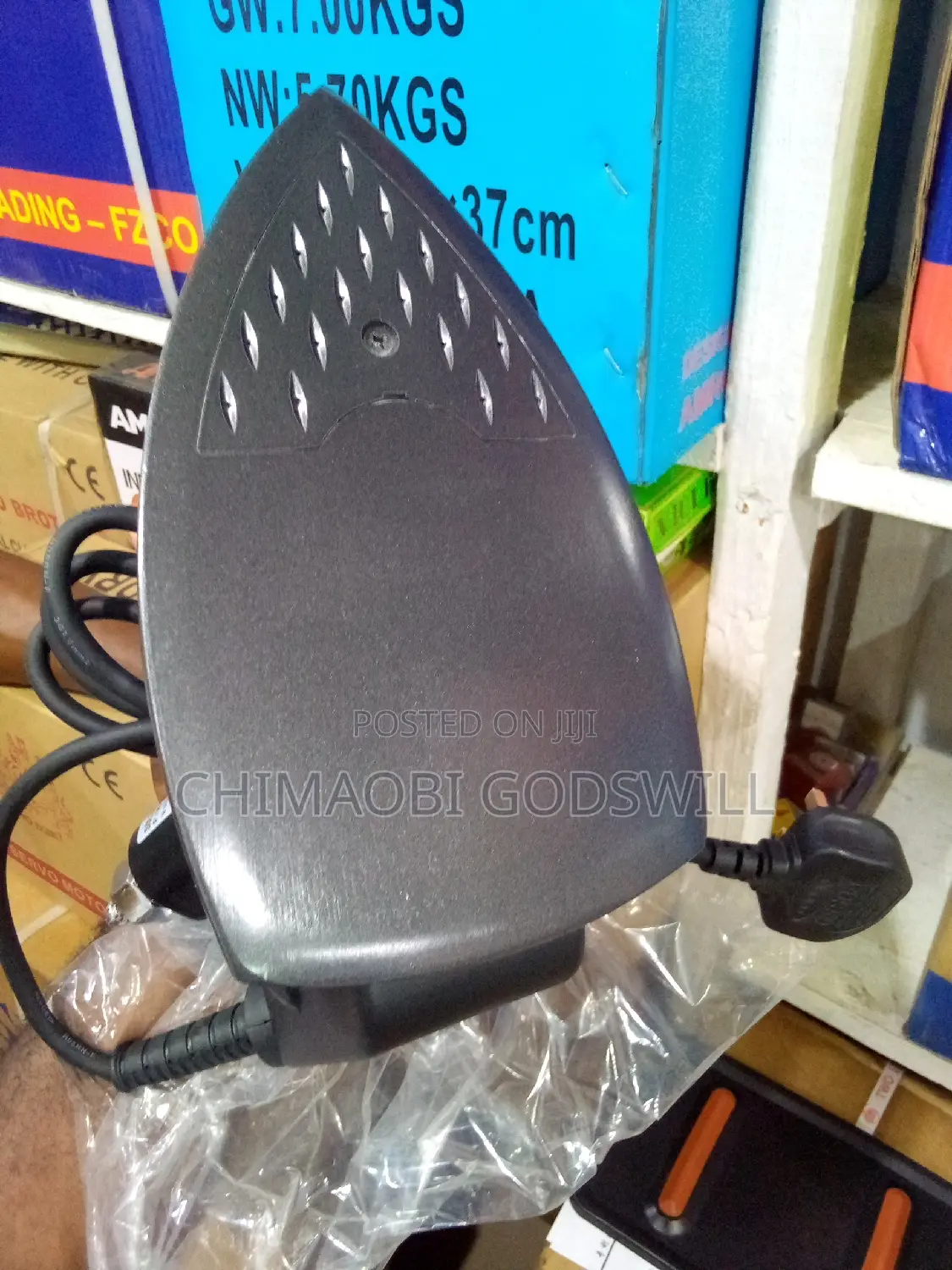 Industrial Steaming Hanging Iron.