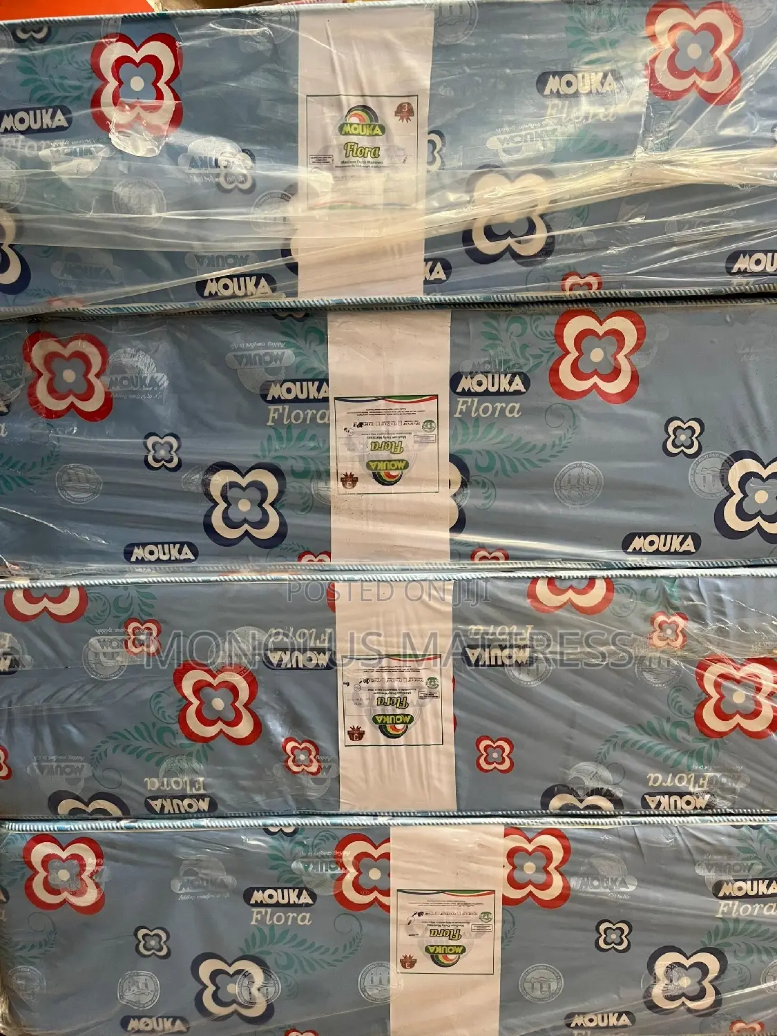 4 1⁄2 by 6 by 18 Inches Mouka Foam Flora Mattress