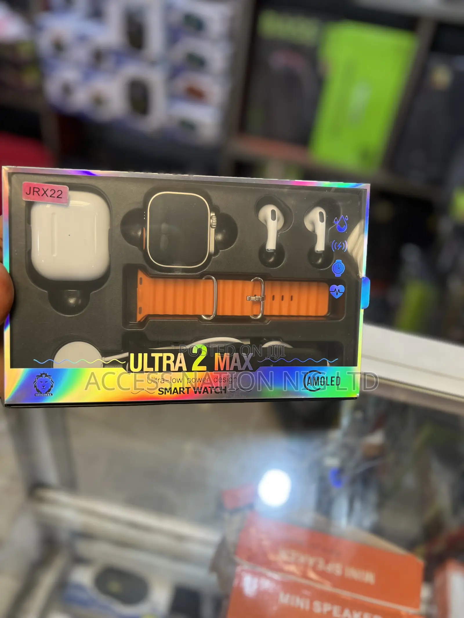 Jr-X22 Ultra 2 Max Ultra Low Power Design Smart Watch