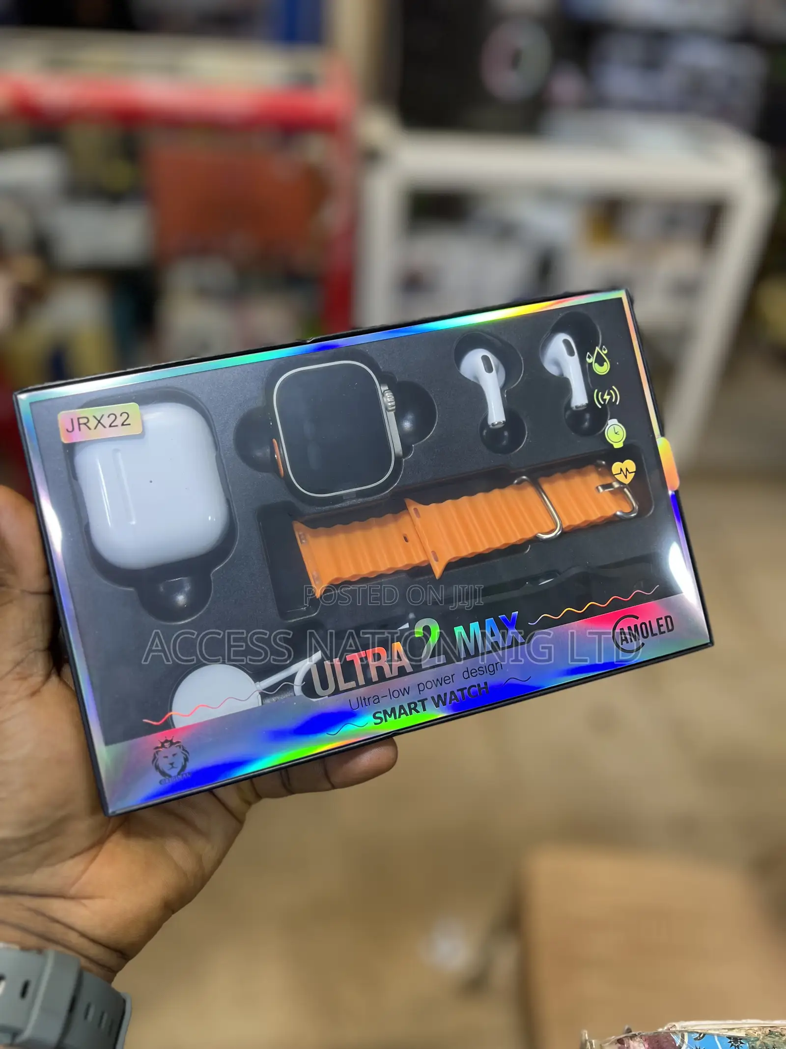 Jr-X22 Ultra 2 Max Ultra Low Power Design Smart Watch