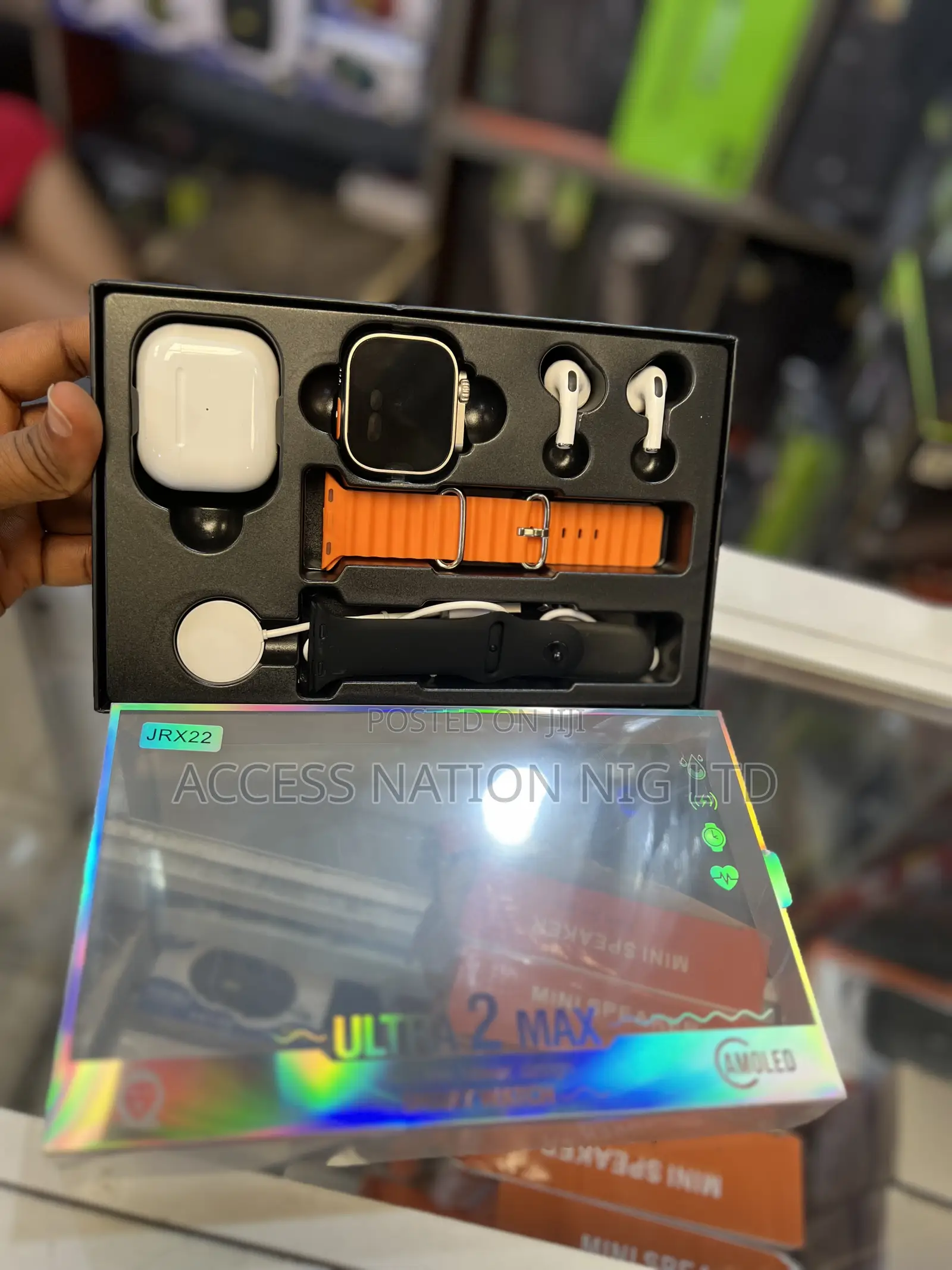 Jr-X22 Ultra 2 Max Ultra Low Power Design Smart Watch