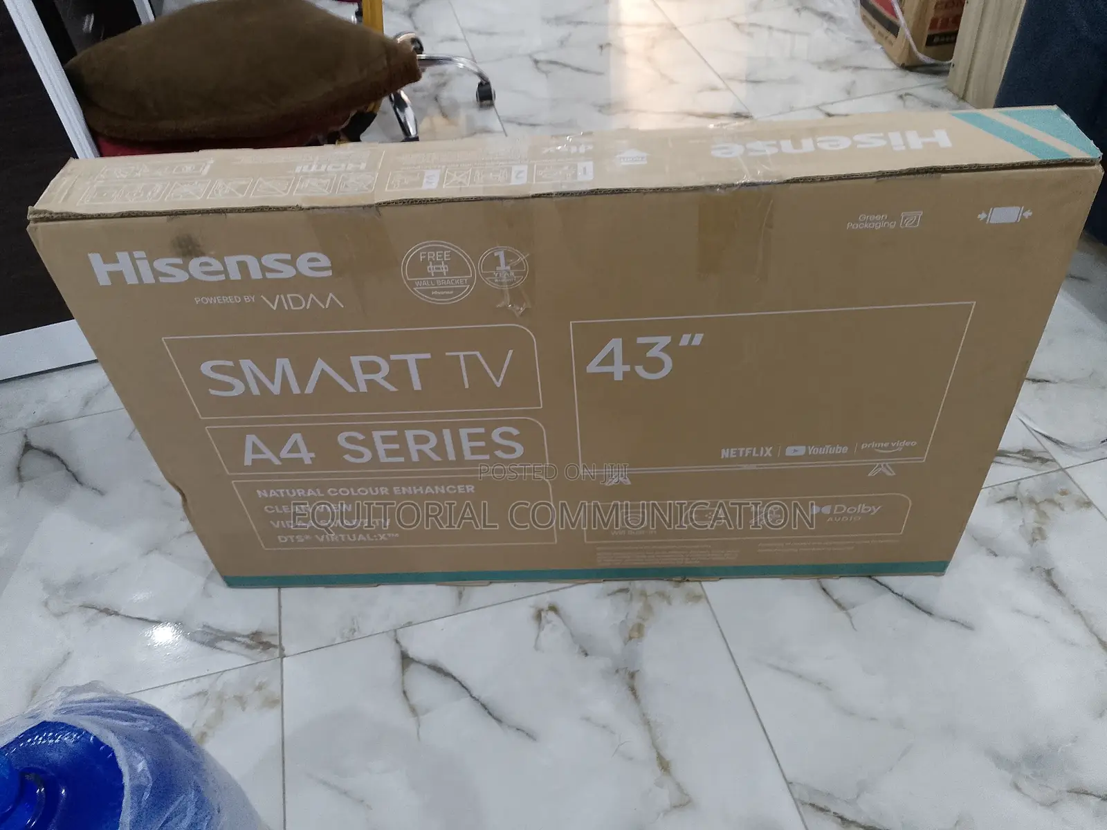 Hisense 43" Class A6 Series Led Uhd Smart Google Tv