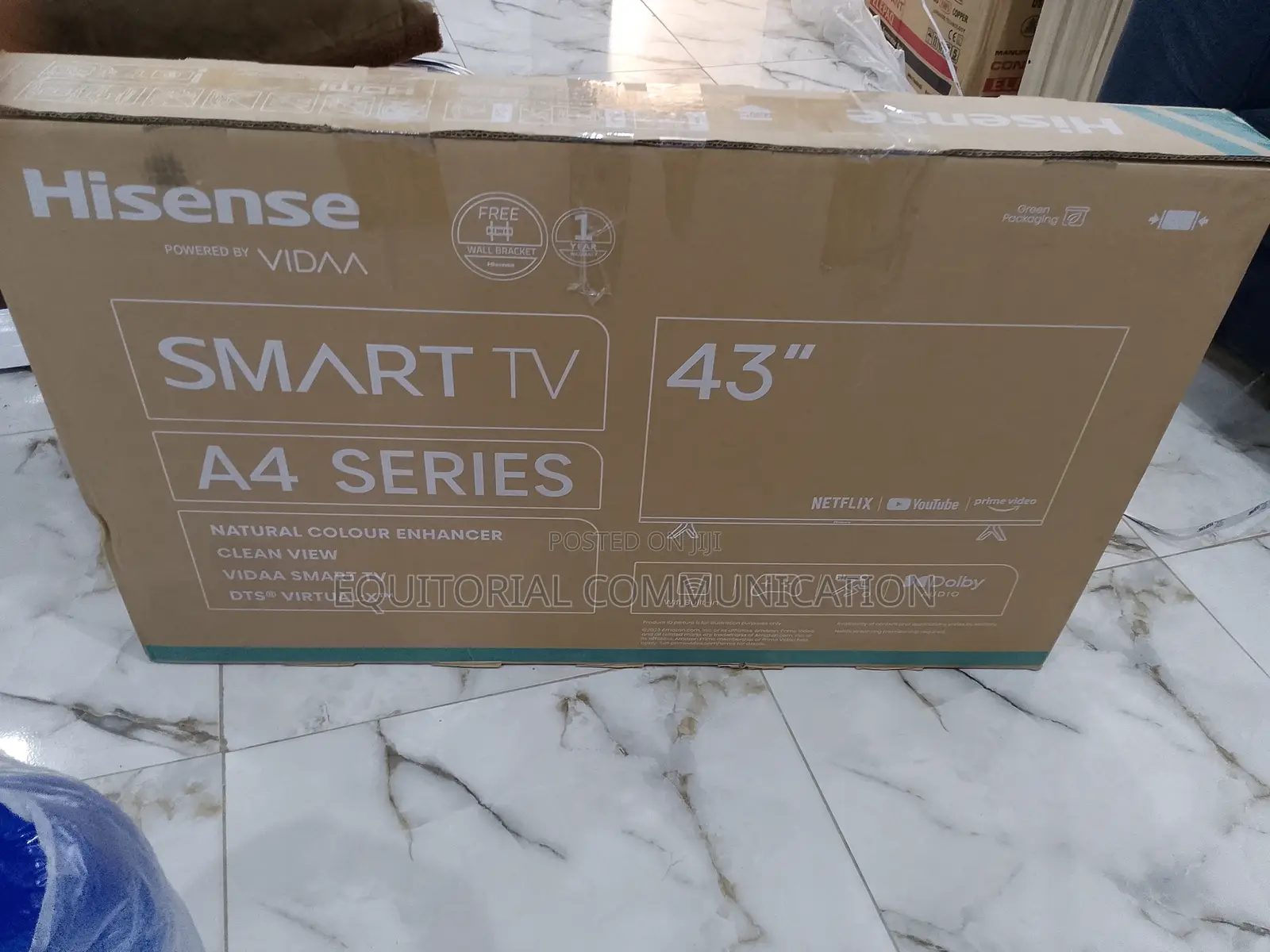 Hisense 43" Class A6 Series Led Uhd Smart Google Tv