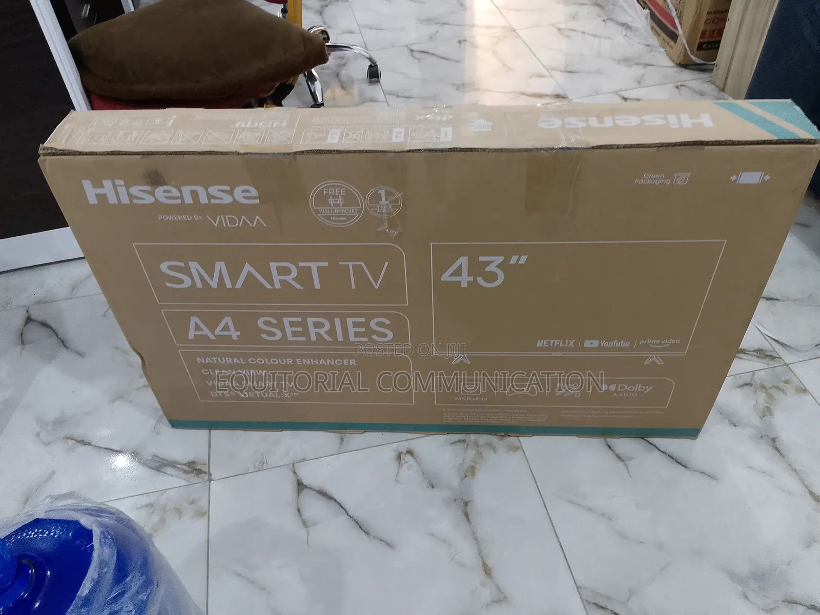 Hisense 43 Inches Uhd Smart Led Television – Tv