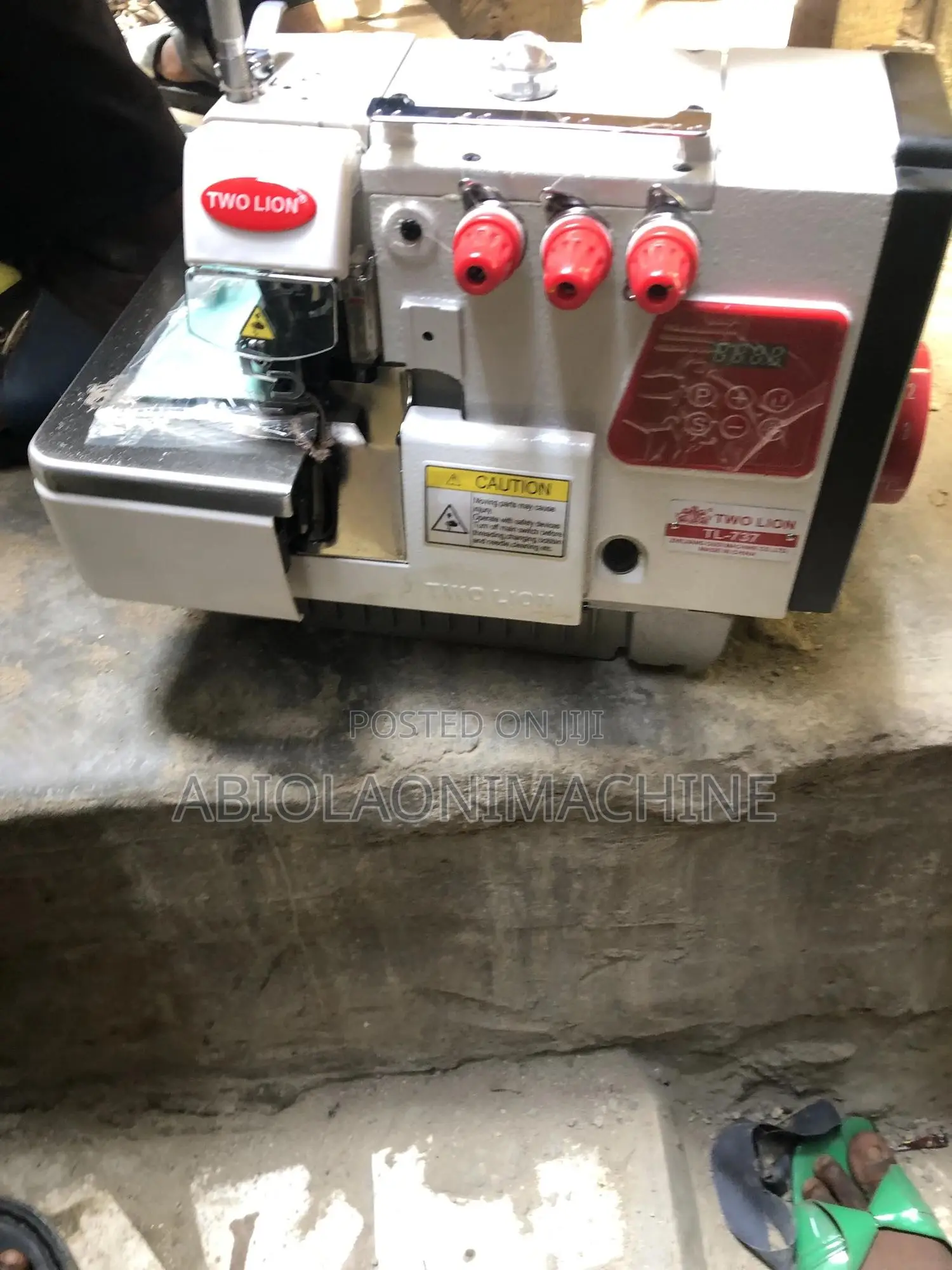 Two Lion Three Thread Direct Drive Weaving Machine Overlock