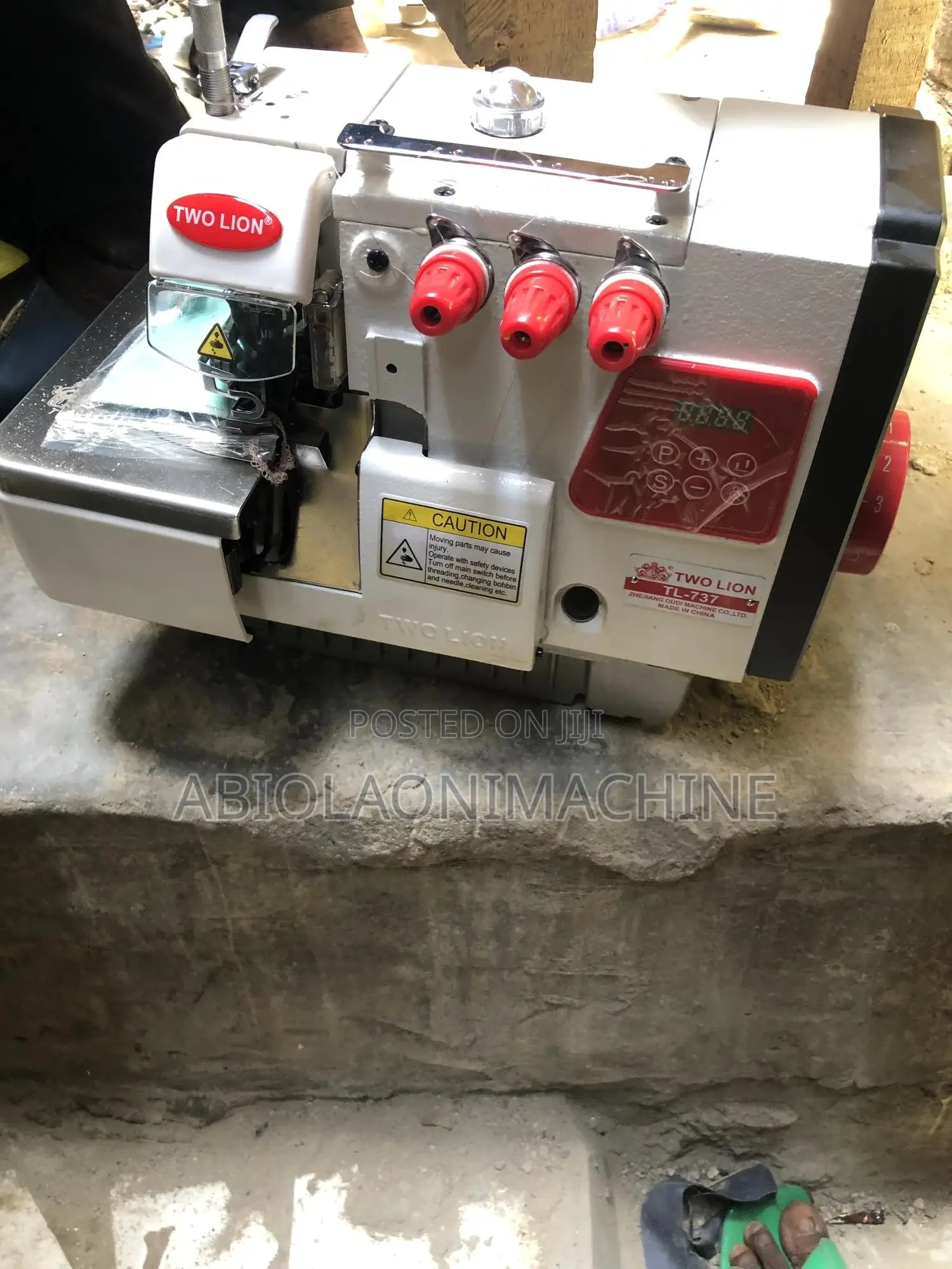 Two Lion Three Thread Direct Drive Weaving Machine Overlock